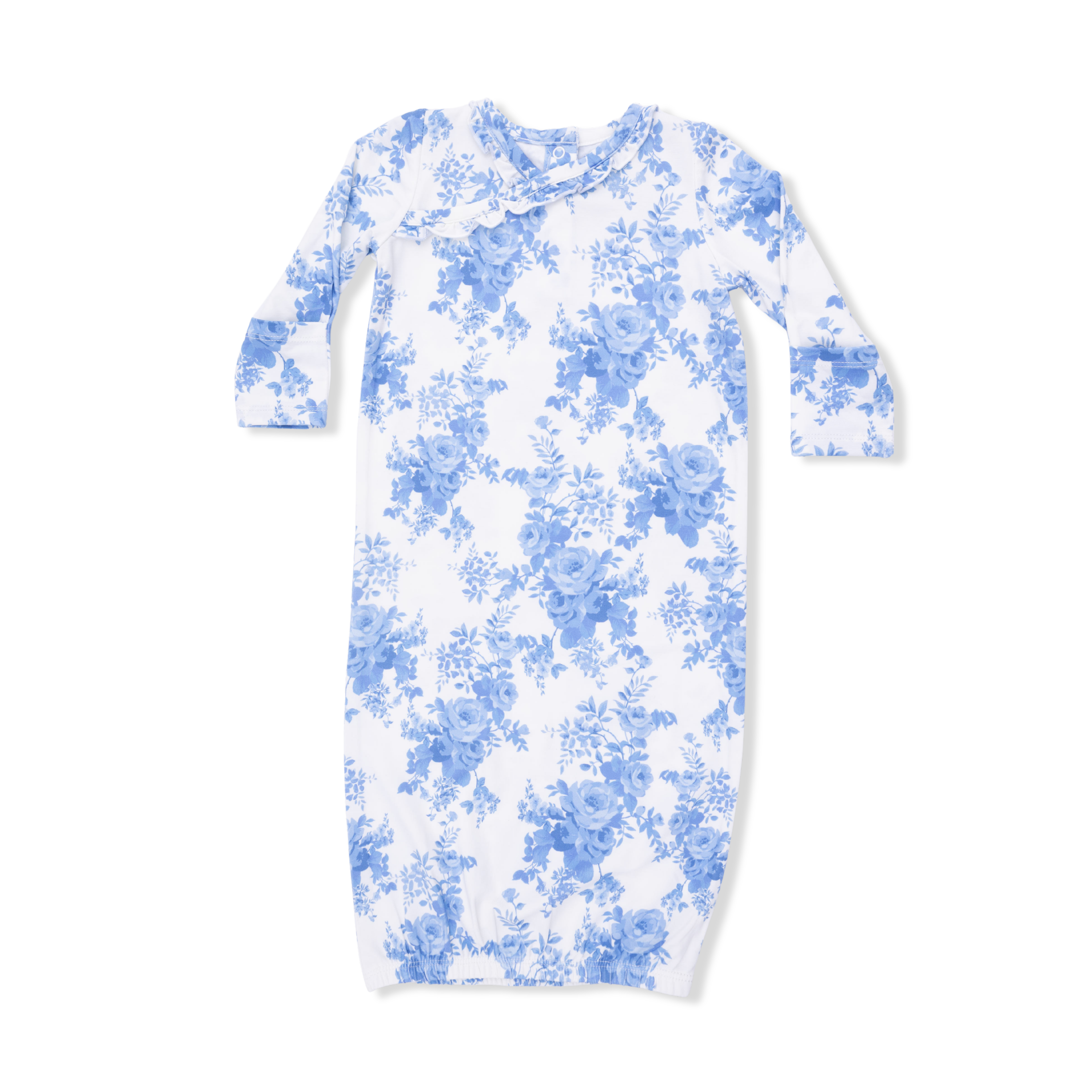 Dream Cottage Floral - Kimono Gown & Knot Headband