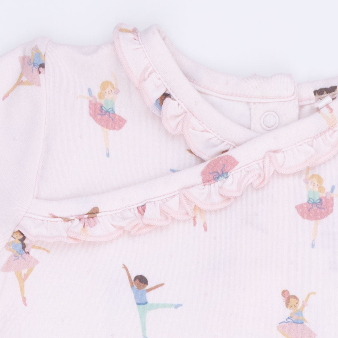 Petite Ballet  - Kimono Gown & Ruffle Knotted Hat