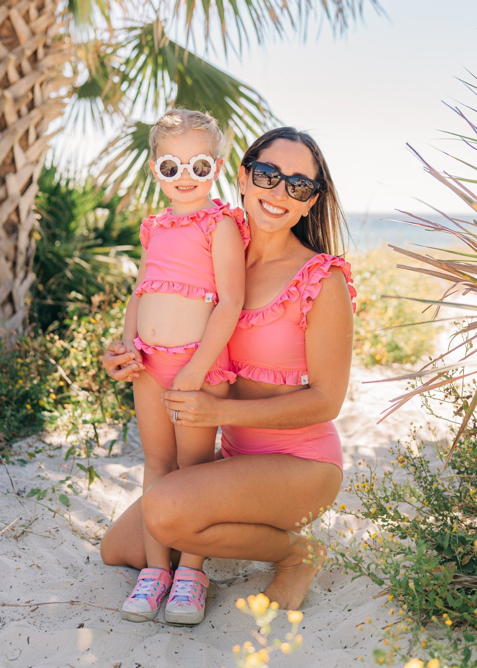 Flamingo Pink Elsie Bikini