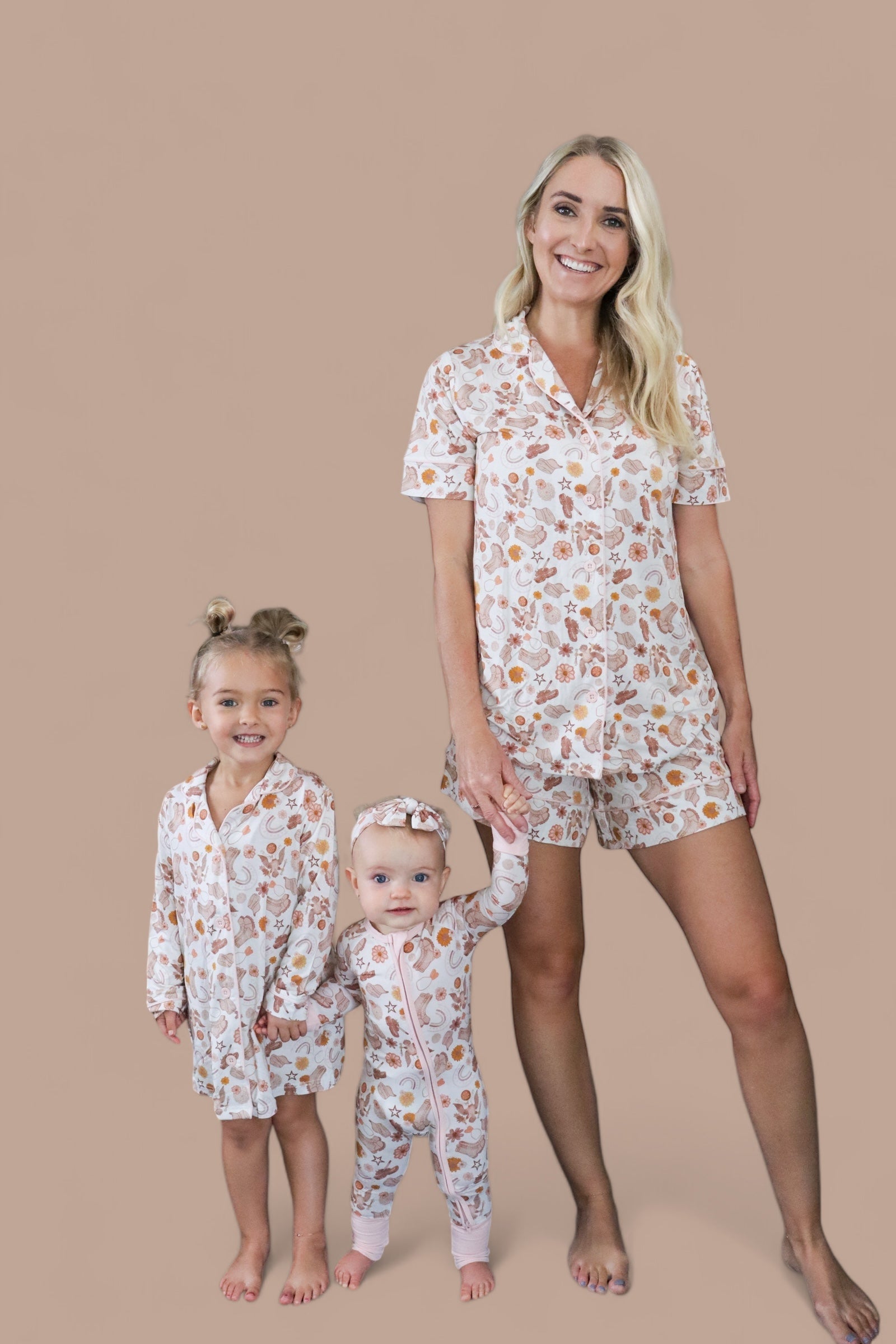 Flowers And Boots Dream Romper