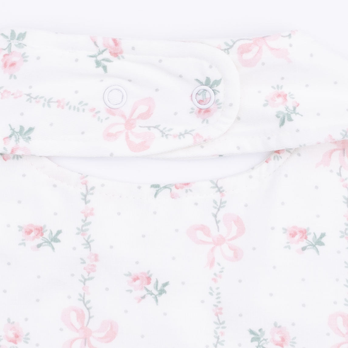Dainty Buds And Bows - Feeding Bib