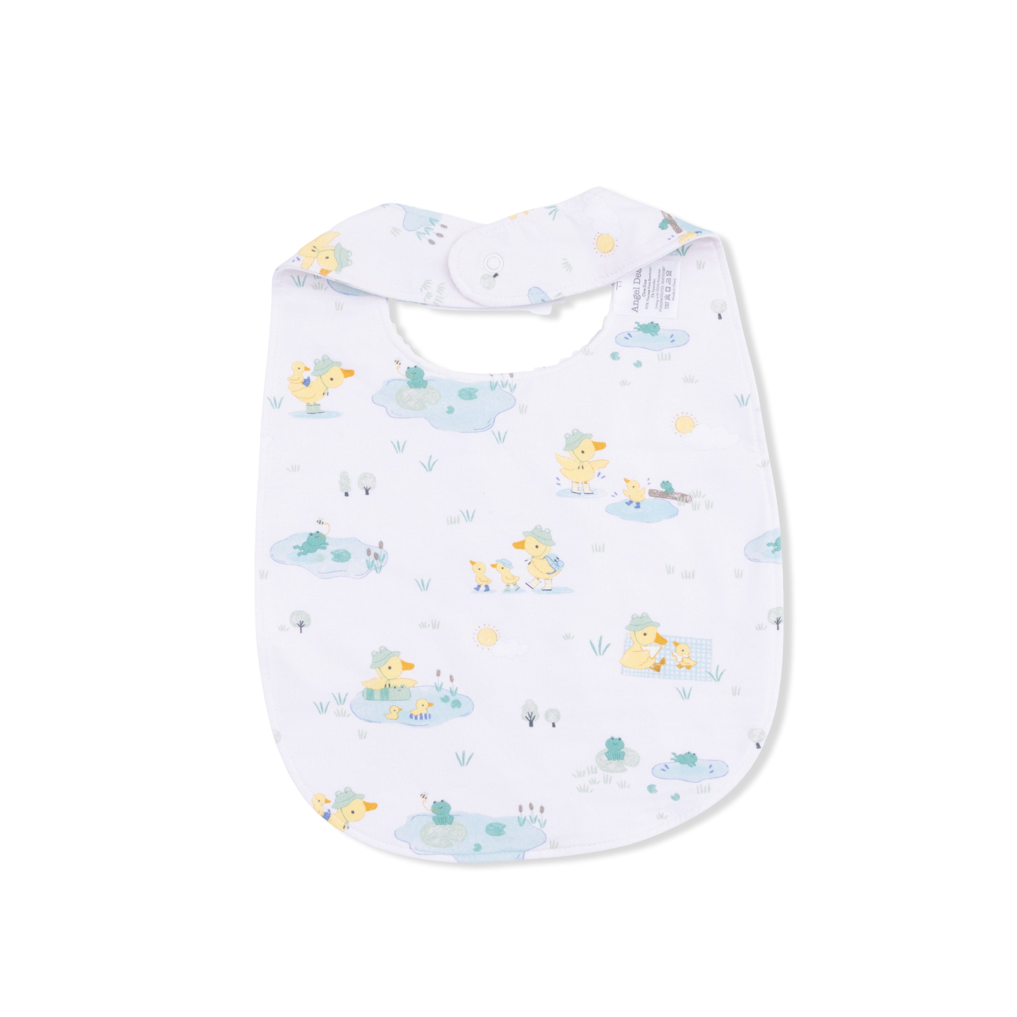 Frog And Duck Pond - Feeding Bib