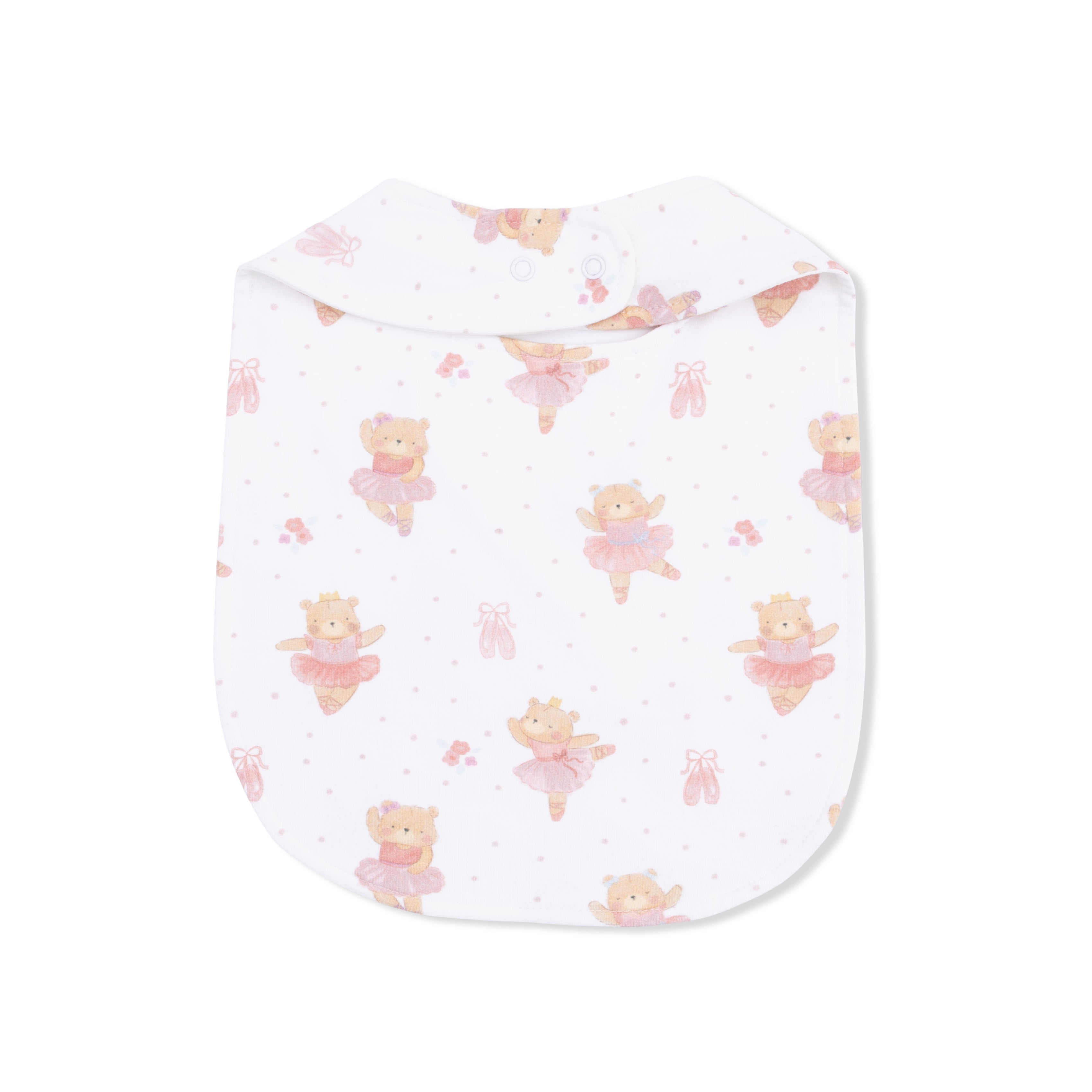Teddy Bear Ballerina - Feeding Bib