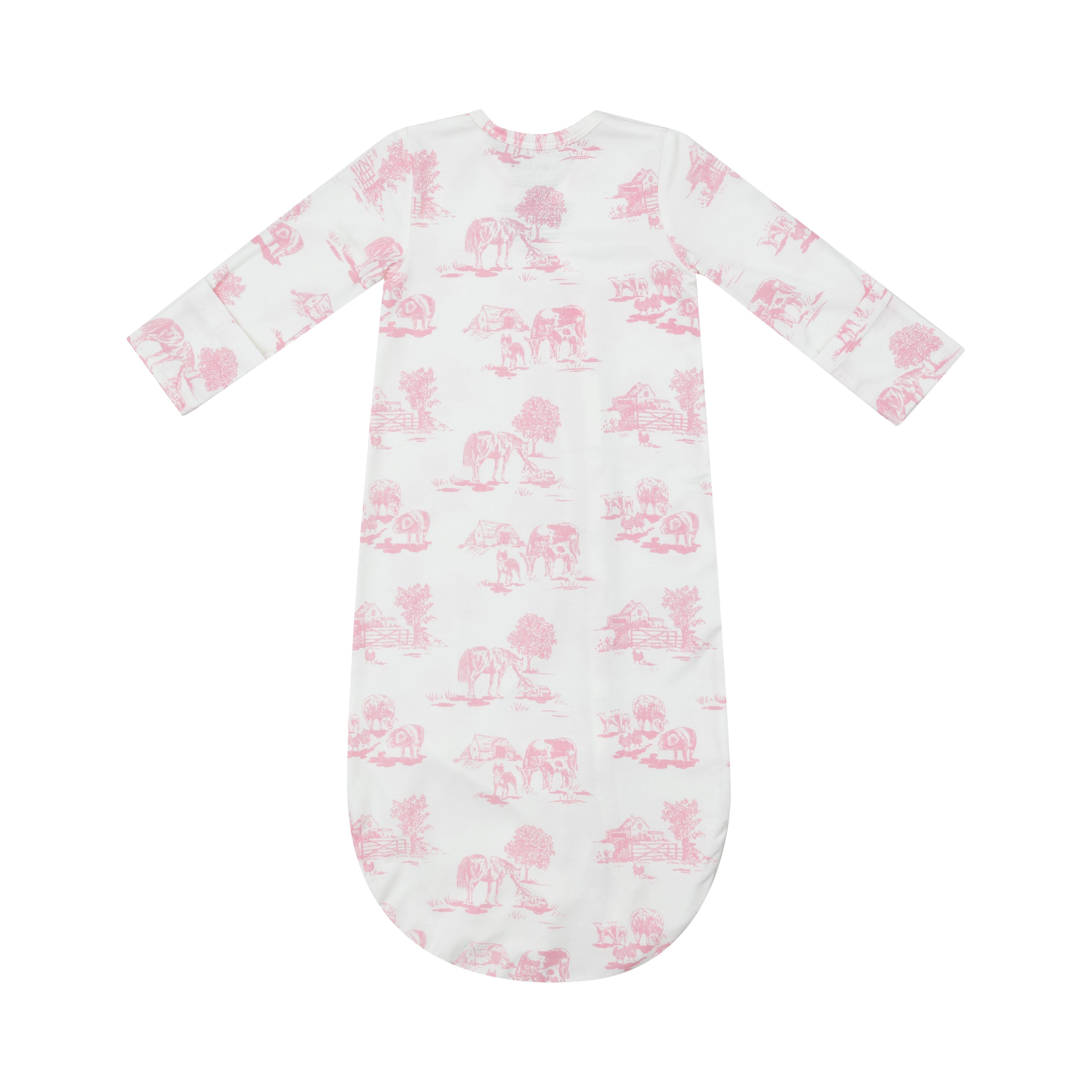 Bundle Gown - Farm Toile Pink