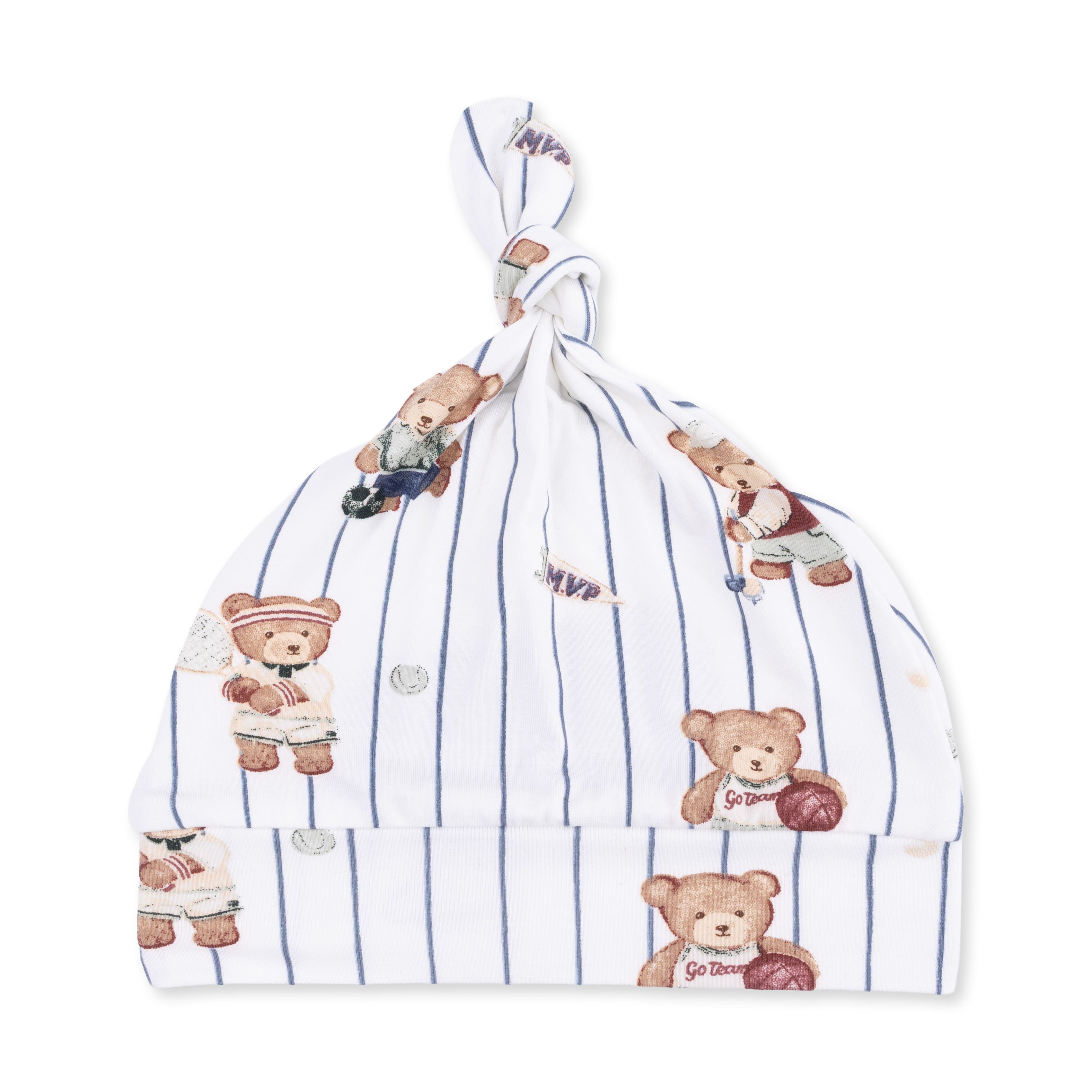Mixed Sports Bears - Bundle Gown And Knotted Hat