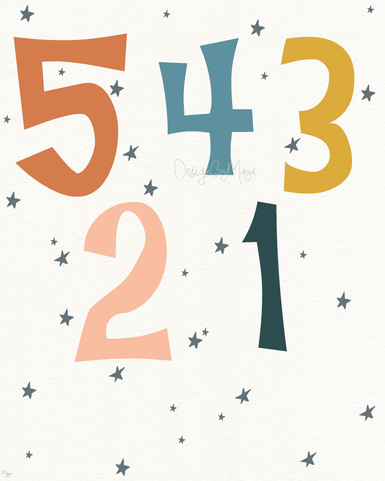 To The Moon Prints - Luster Paper Nursery Wall Art Prints