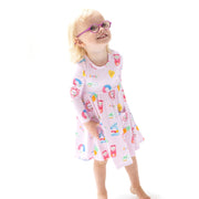 Twirly Long Sleeve Dress