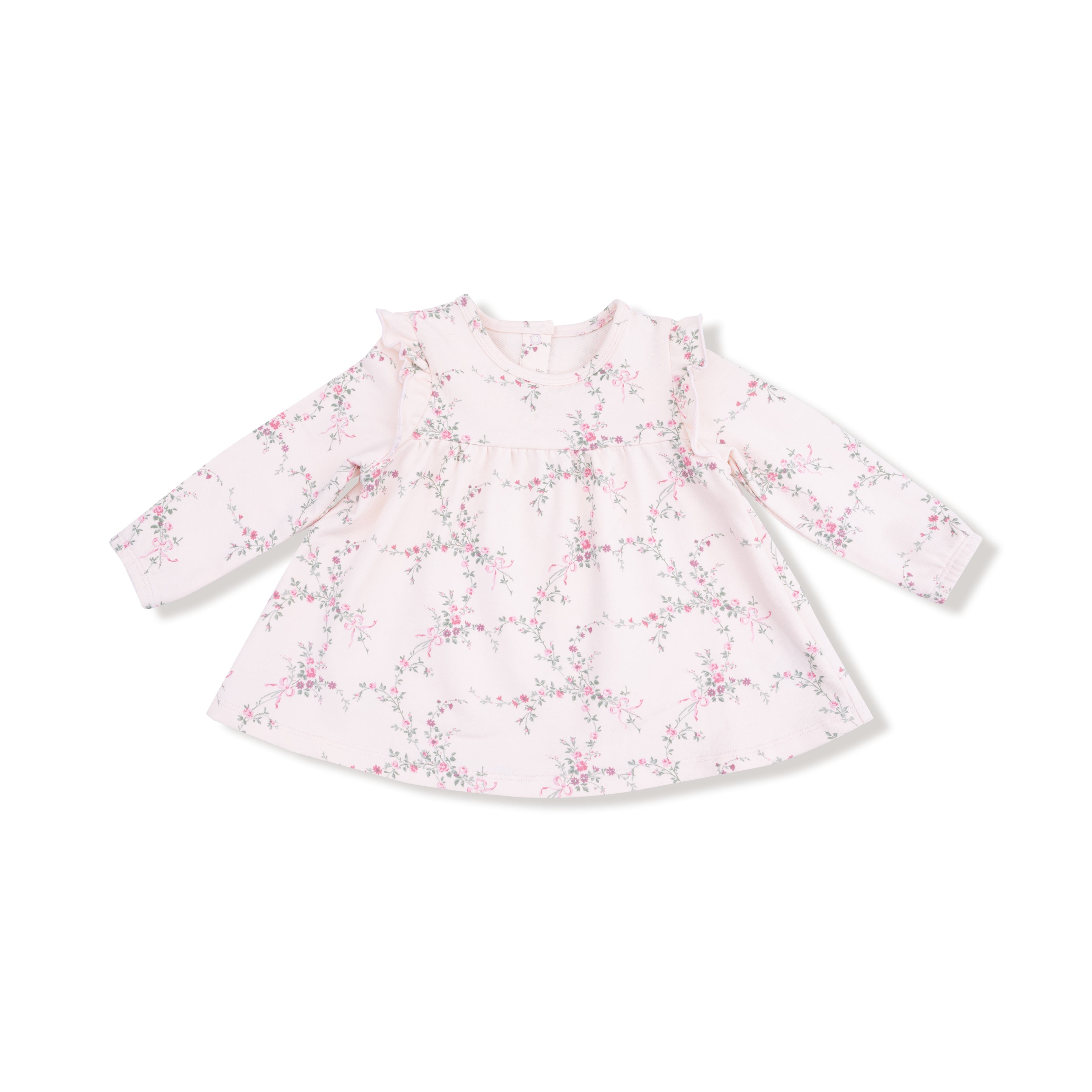 Long Sleeve High Waisted Top With Ruffles + Legging