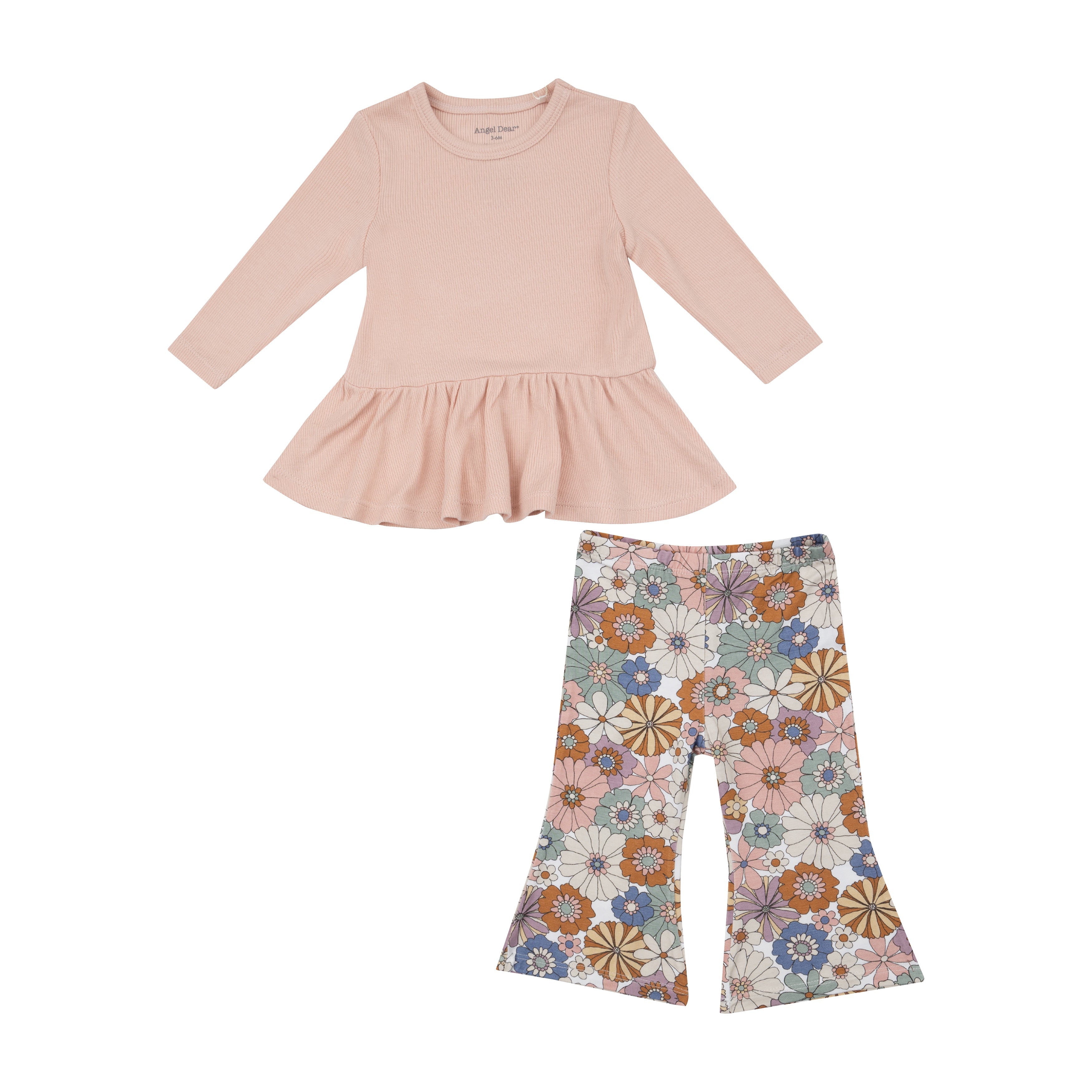 Peplum Top And Baby Bells - Brighton Floral