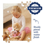 Premium Personalized Pet Photo Puzzle, Portrait/Vertical - 500 Pieces