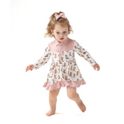 Long Sleeve Cowgirl Bodysuit Dress