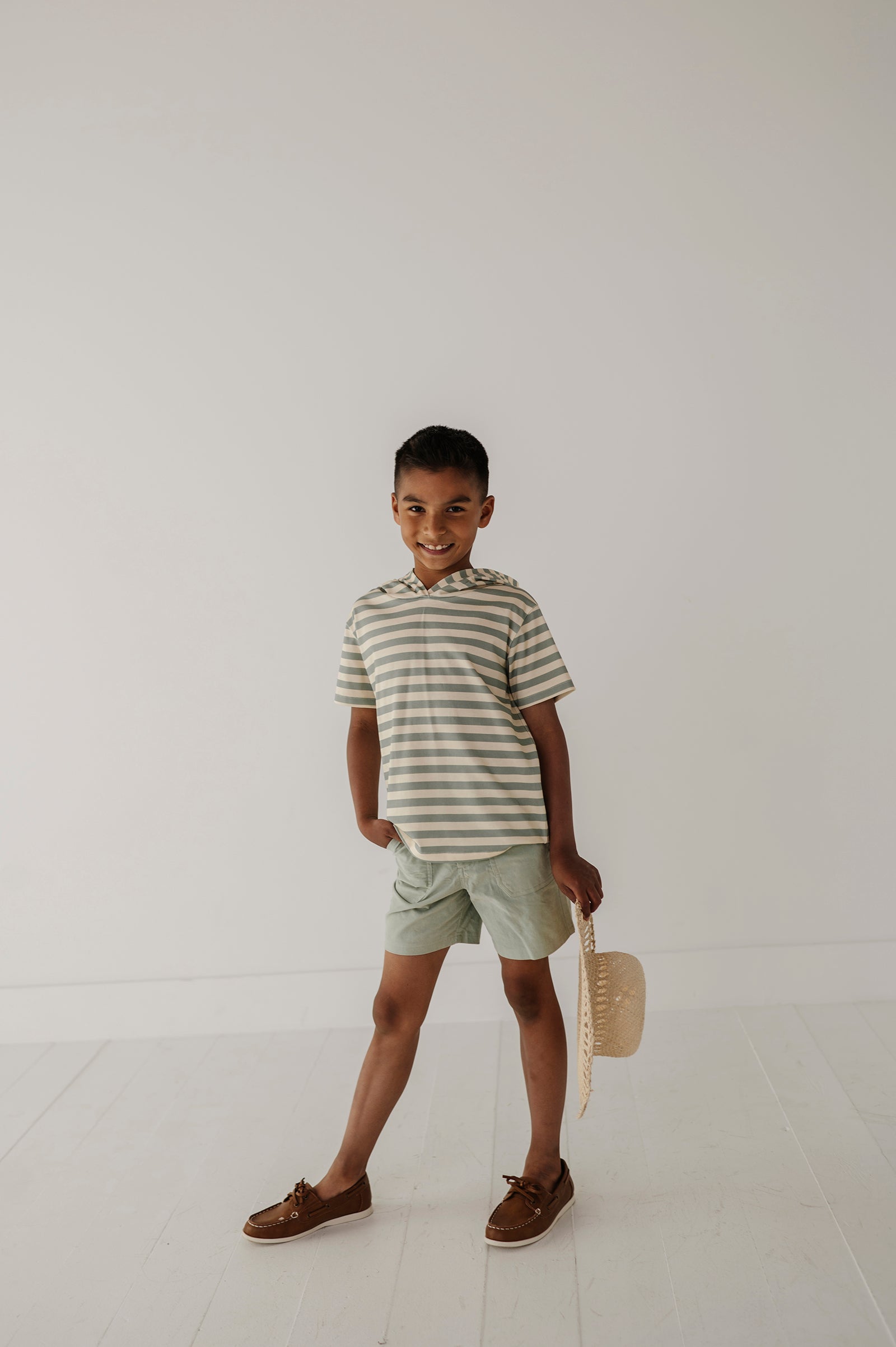 Short Sleeve Hoodie Pullover