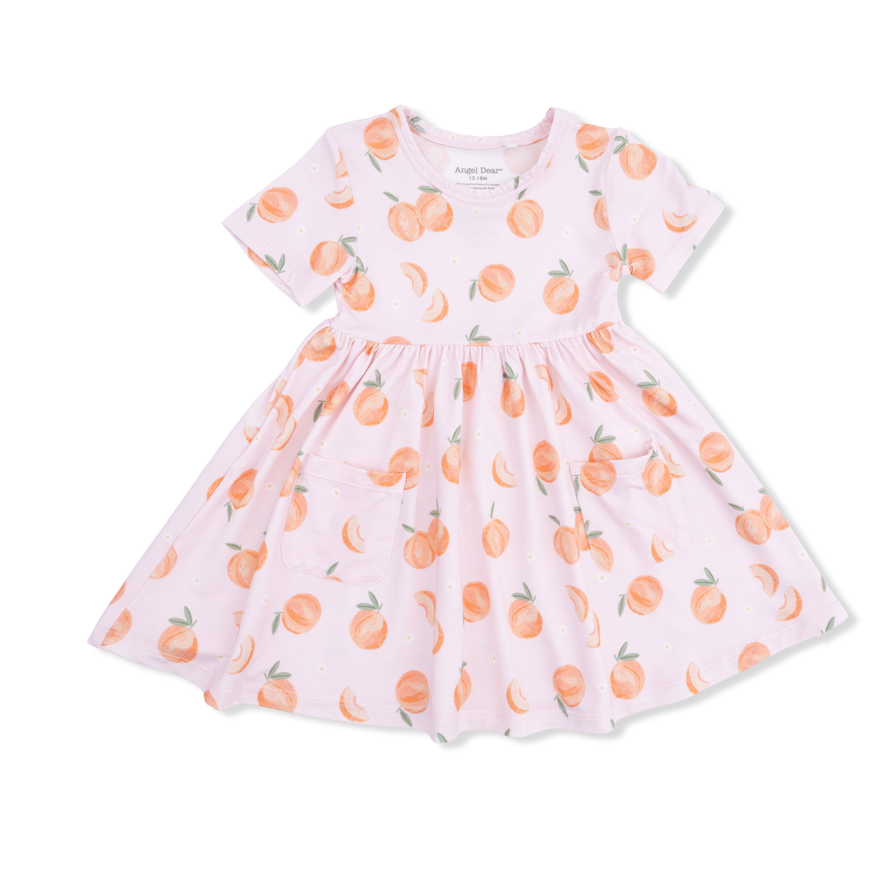 Sweet Peach - Twirly Dress With Cartwheel Short