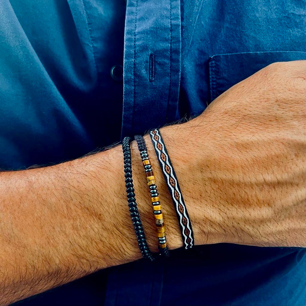 Mateo Braided Bead Bracelet