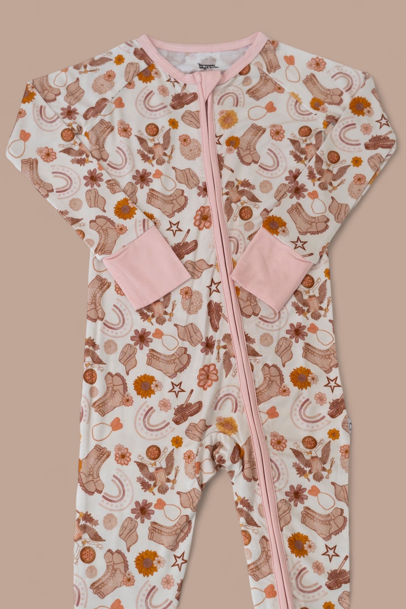 Flowers And Boots Dream Romper