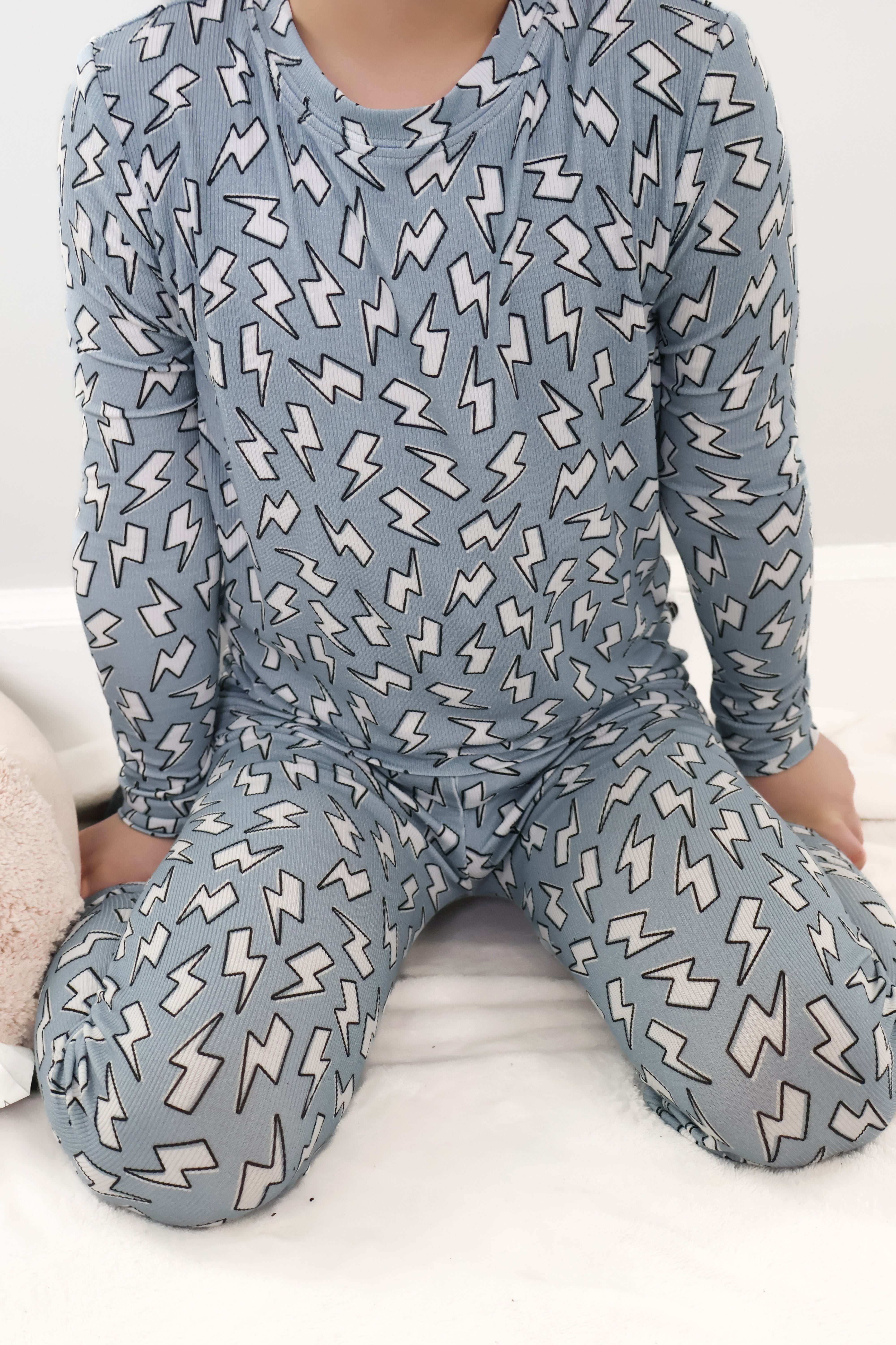 Blue Bolts | Two Piece Set