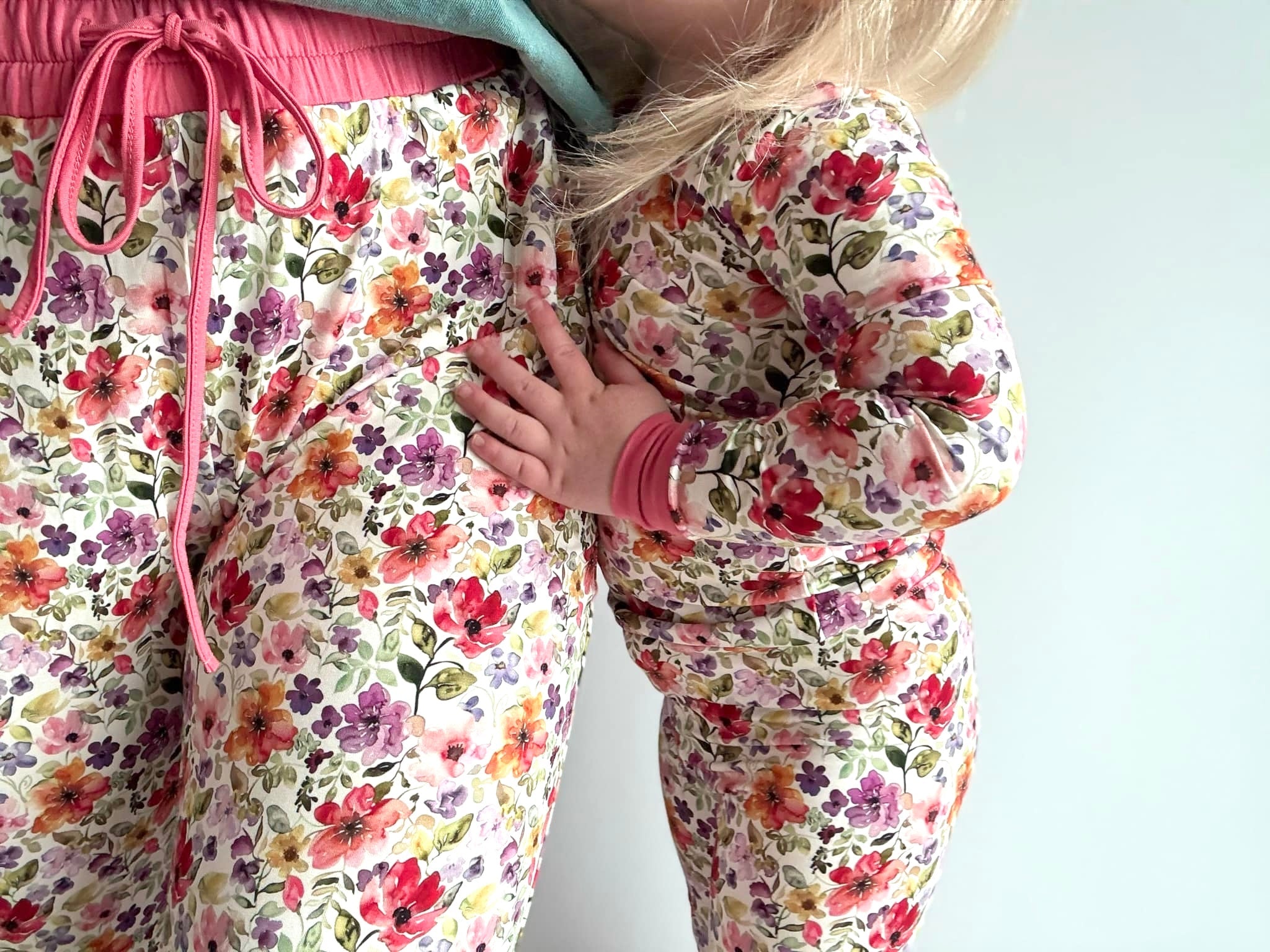 Watercolor Floral Pajama Set
