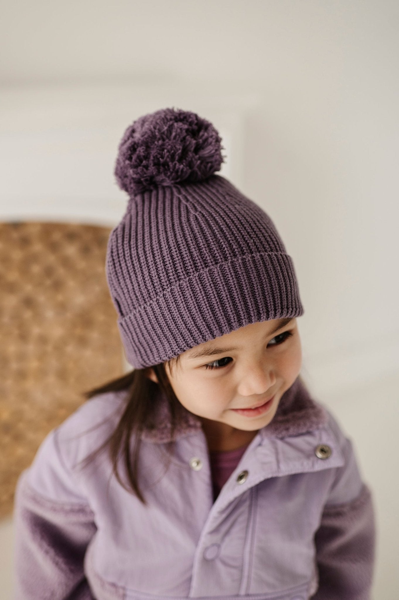 Knit Pom Hat