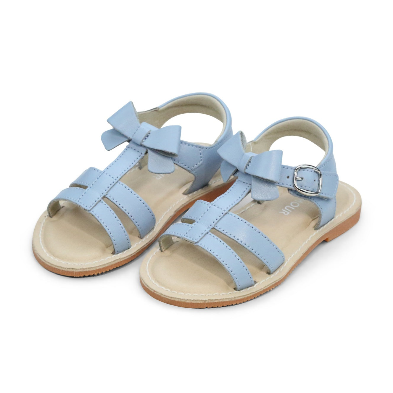 Janie T-strap Bow Sandal