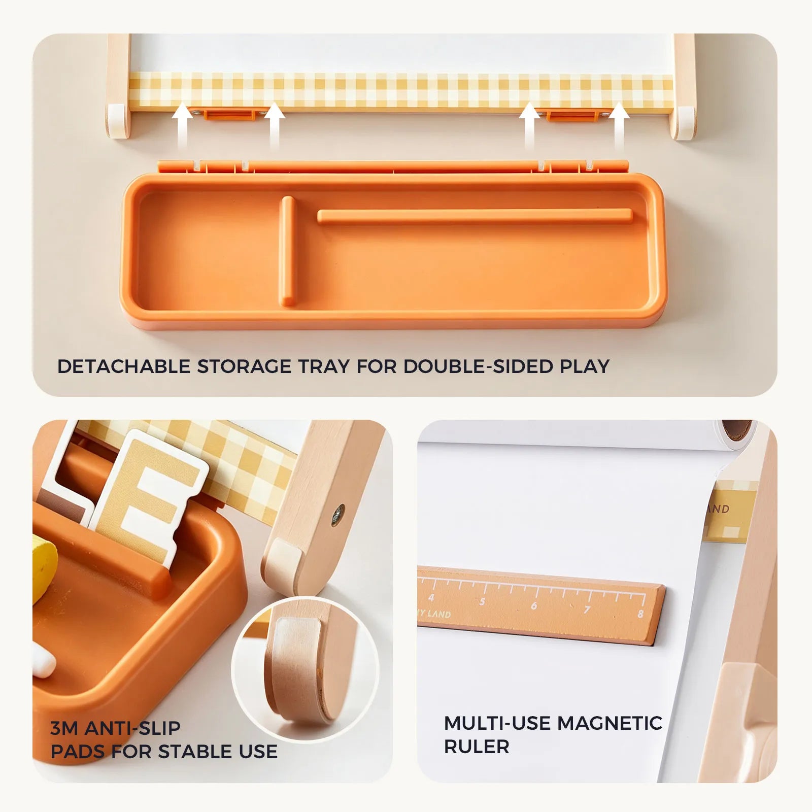 ® Double-sided Magnetic Tabletop Easel