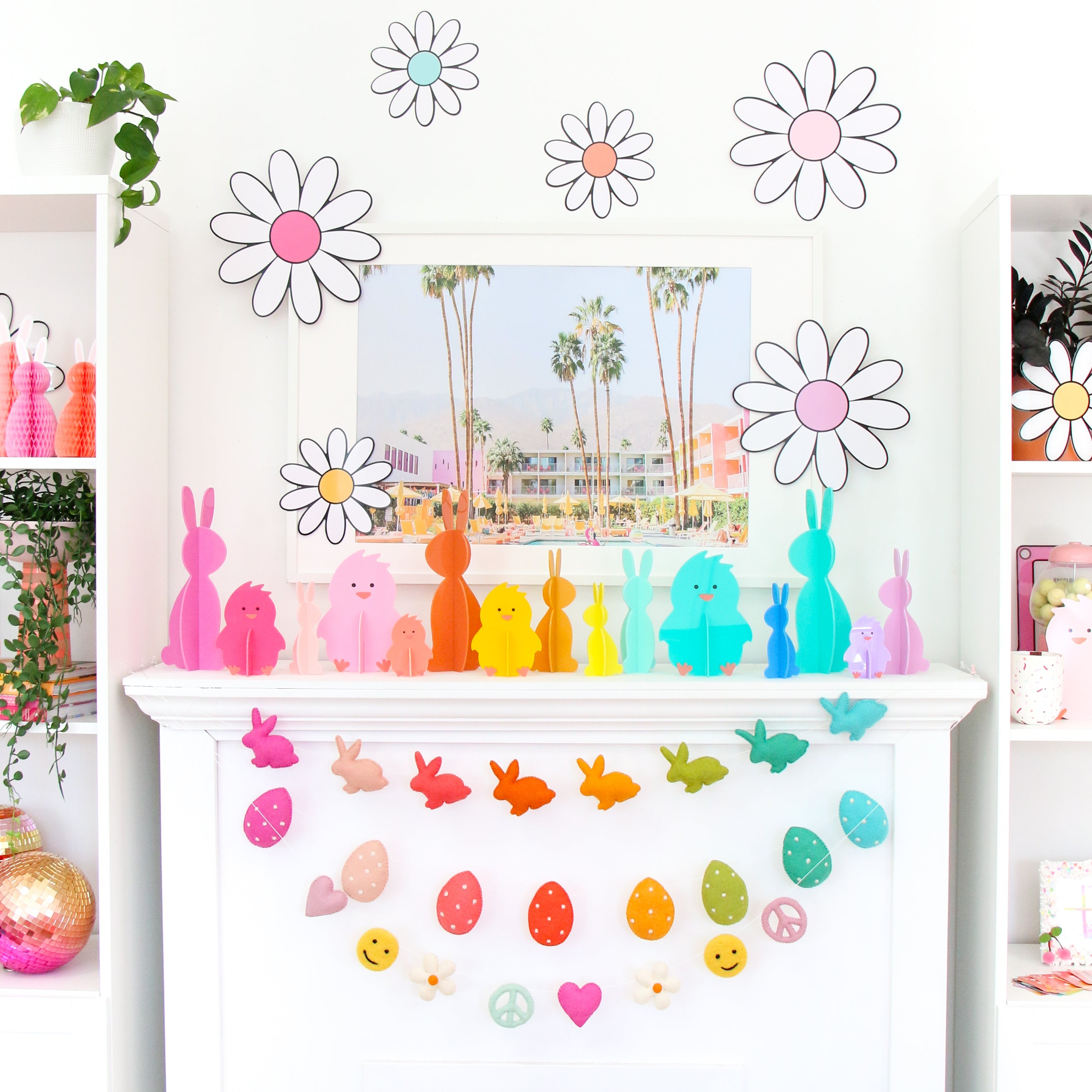 Easter Giant Paper Confetti Decor