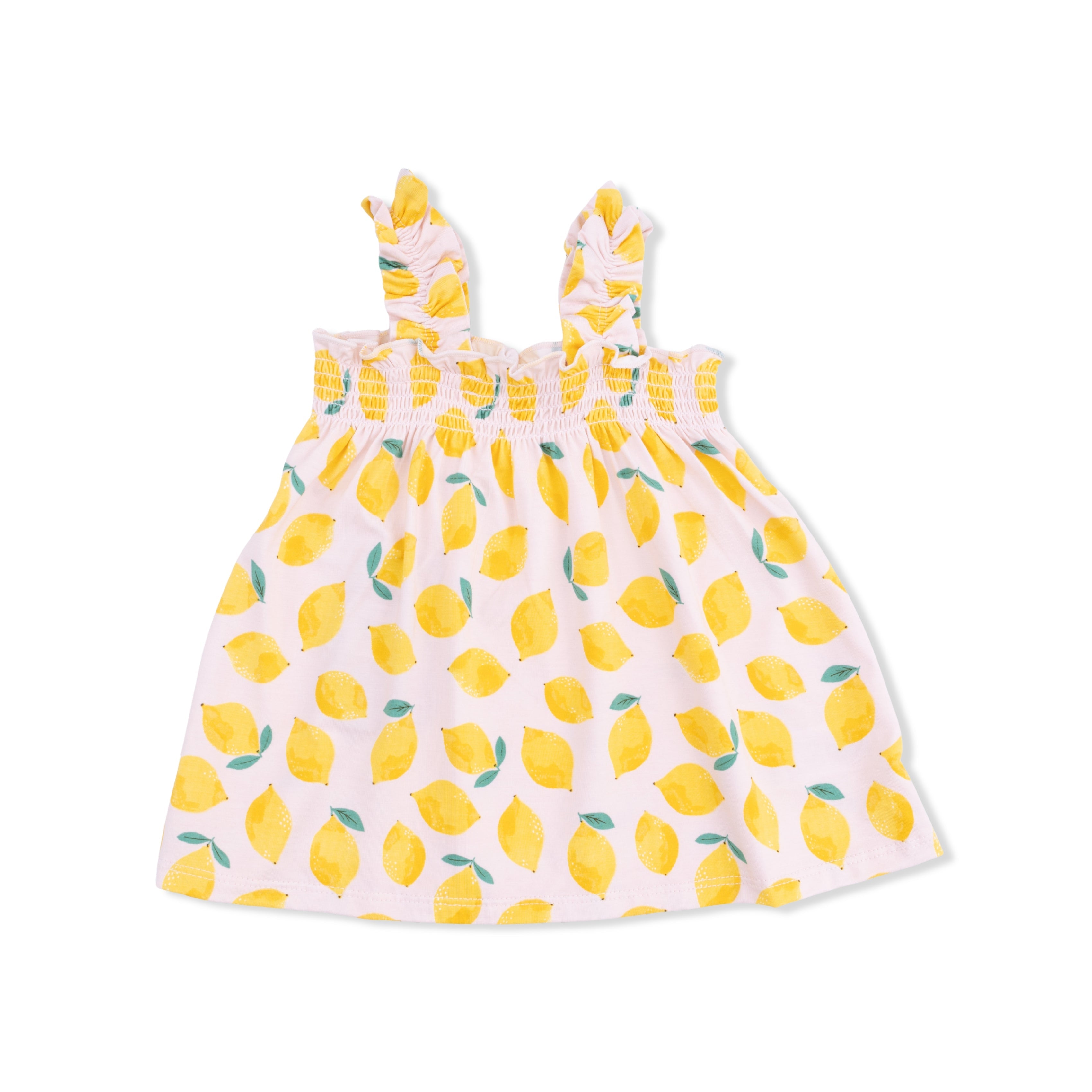 Sunny Lemons - Ruffly Strap Top And Bloomer