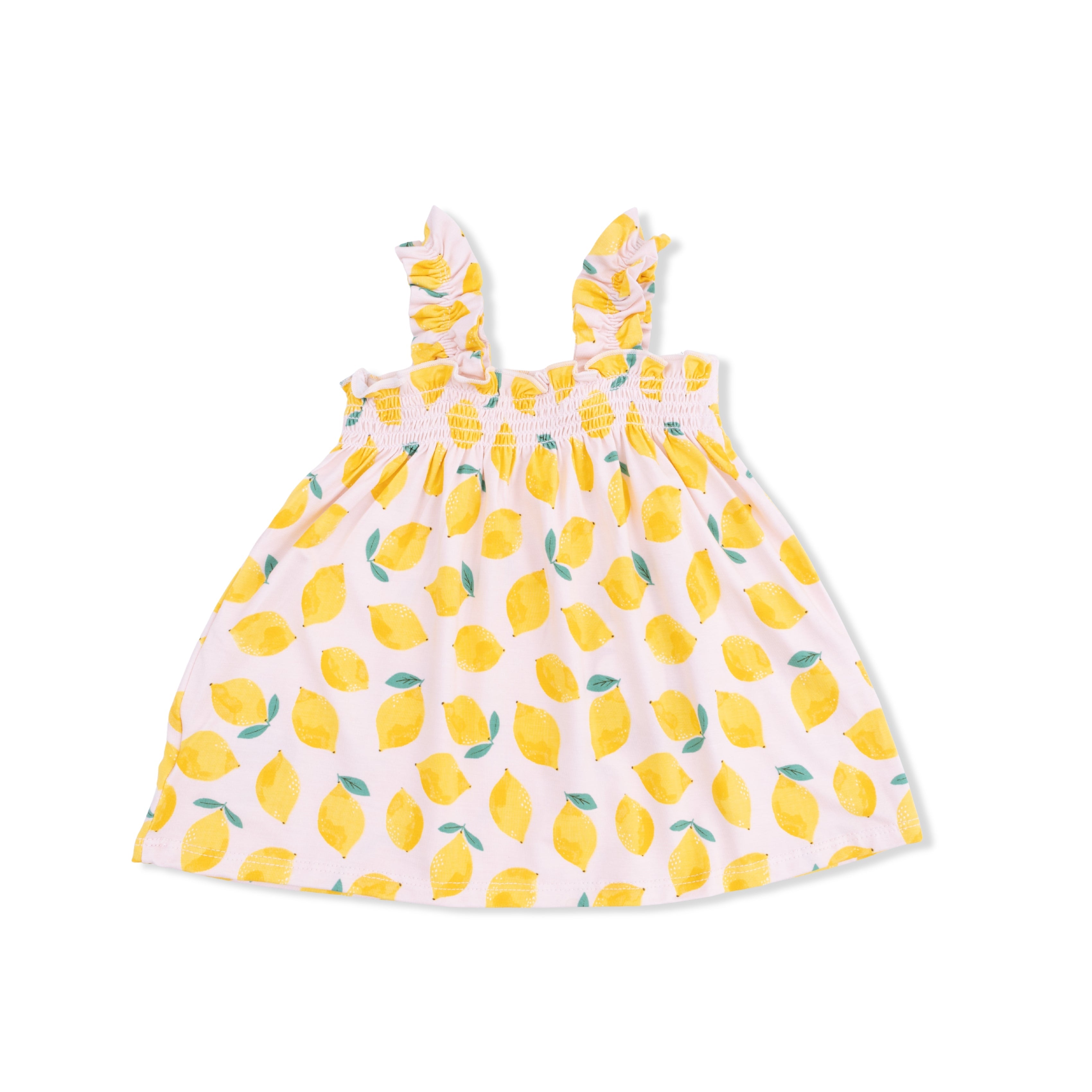 Sunny Lemons - Ruffly Strap Top And Bloomer