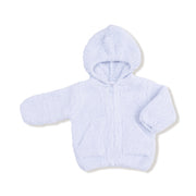 Chenille Hoodie - Light Blue