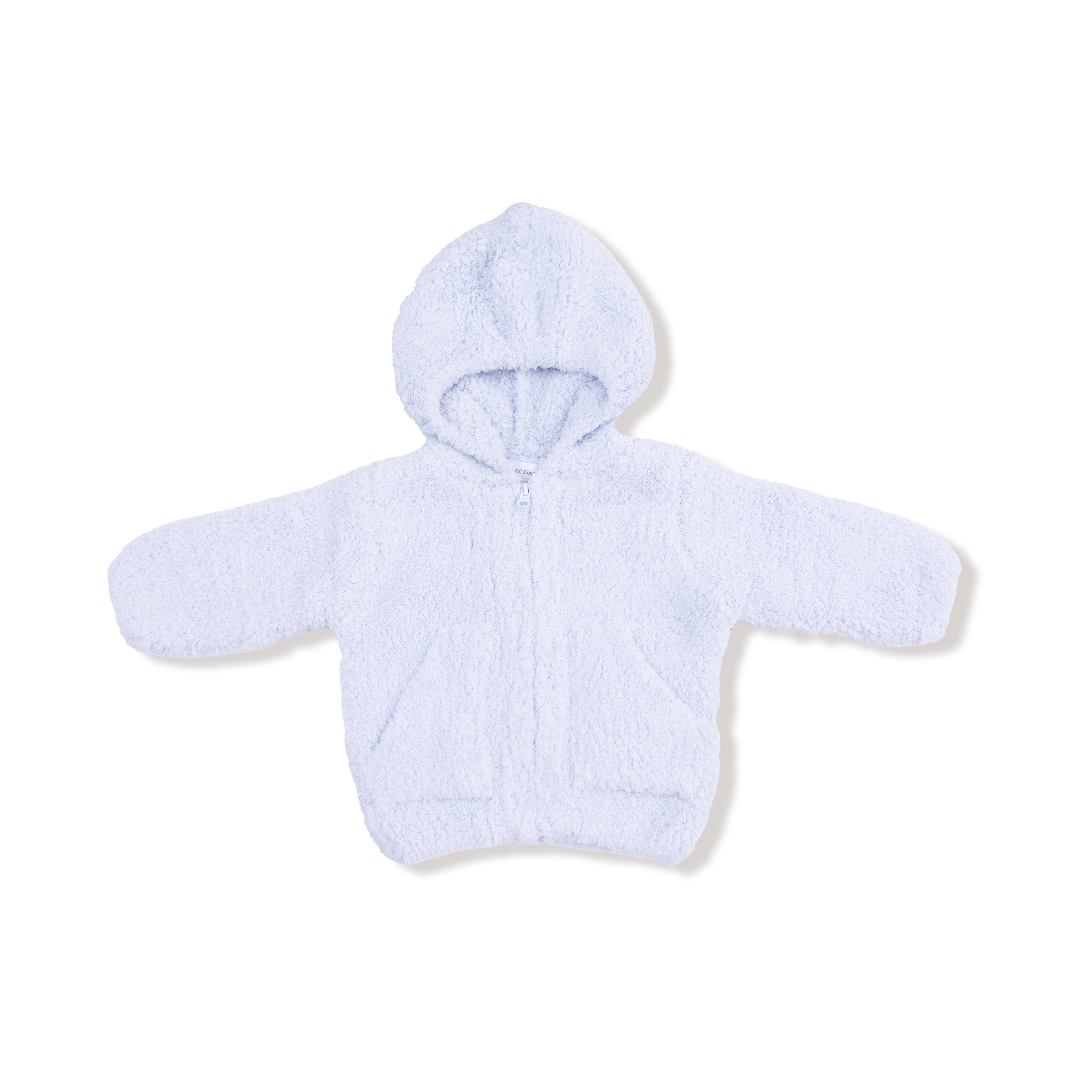 Chenille Hoodie - Light Blue