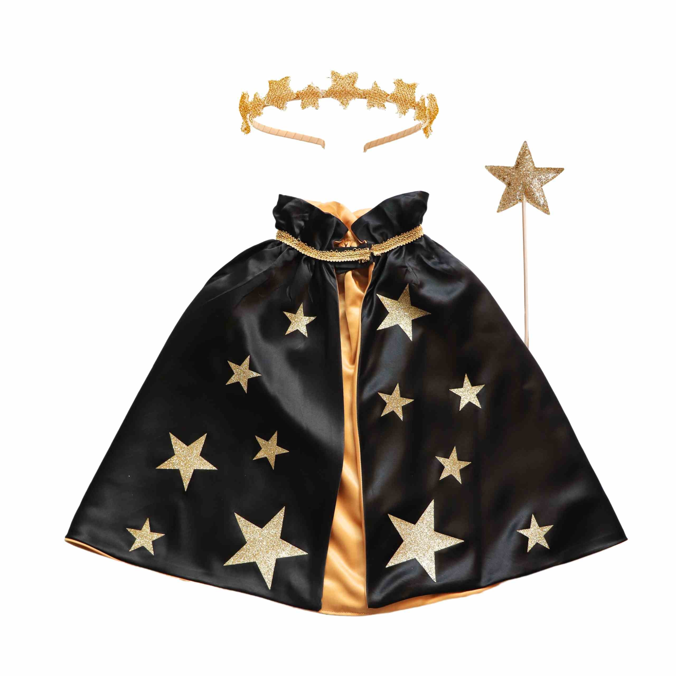 Dragon And Wizard Costume Gift Set,  Green/black