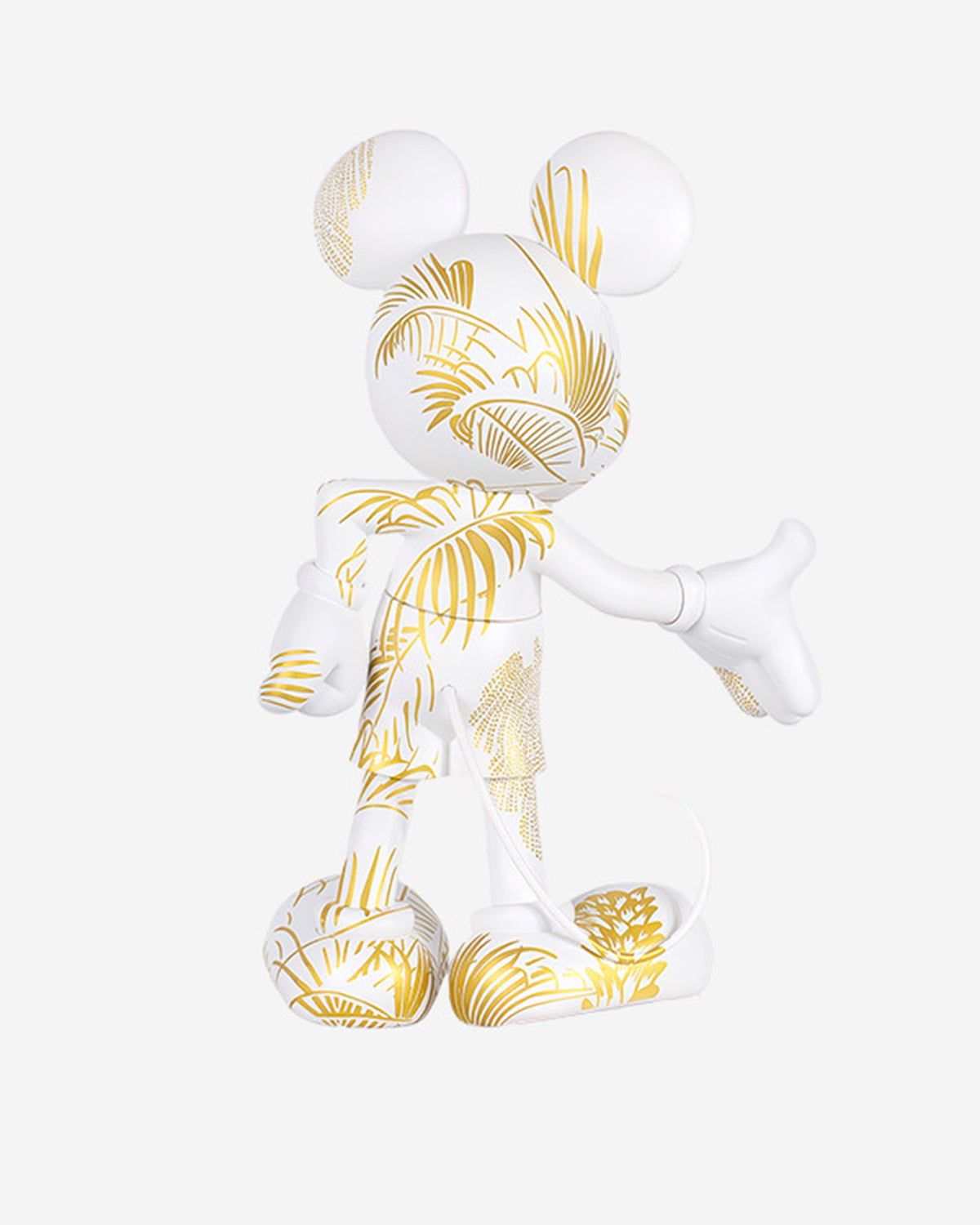 Mickey Mouse Star Style White & Gold 12in