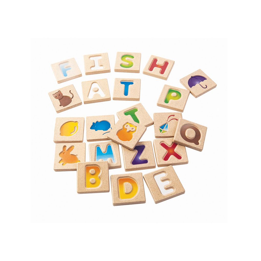 Alphabet A-z Gradient Tiles