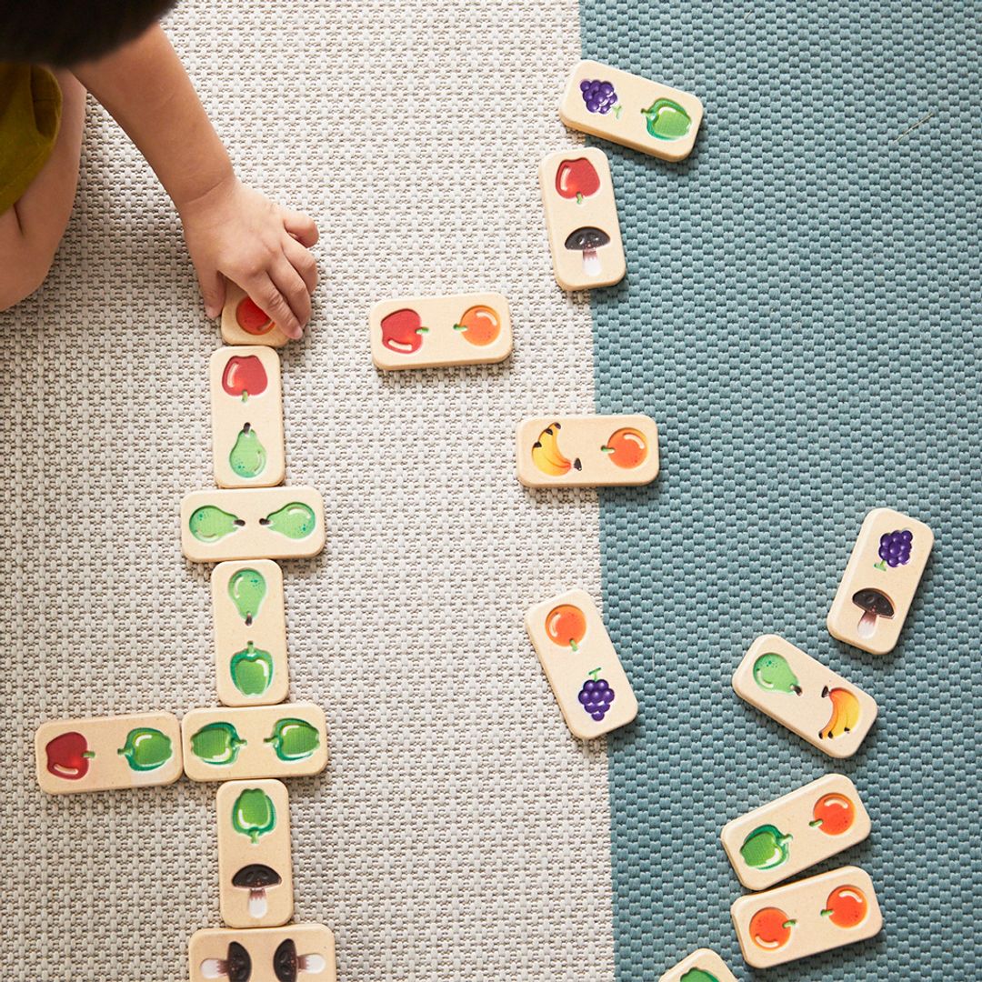 Fruit & Veggie Domino (gradient)