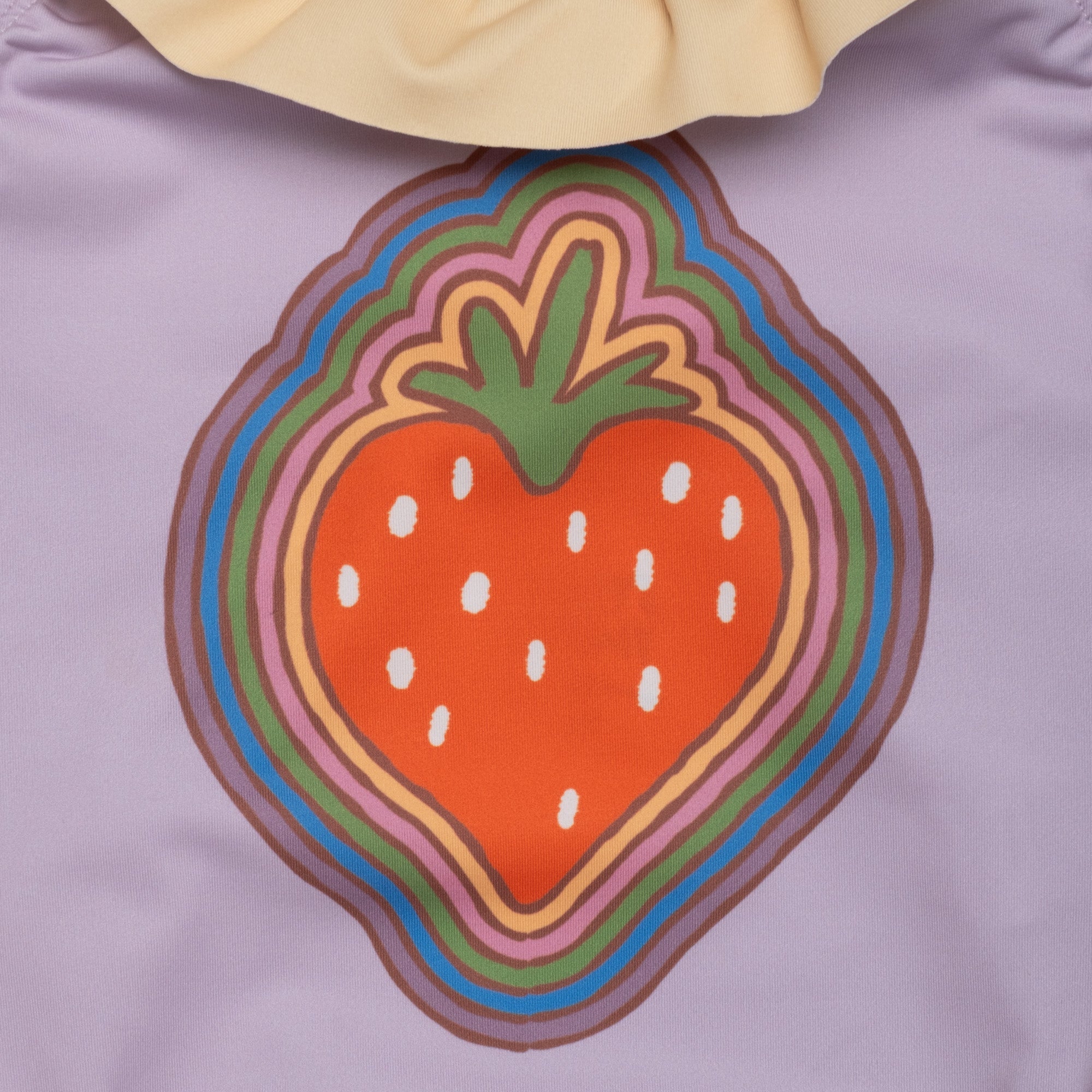 Strawberry Ruffle One Piece