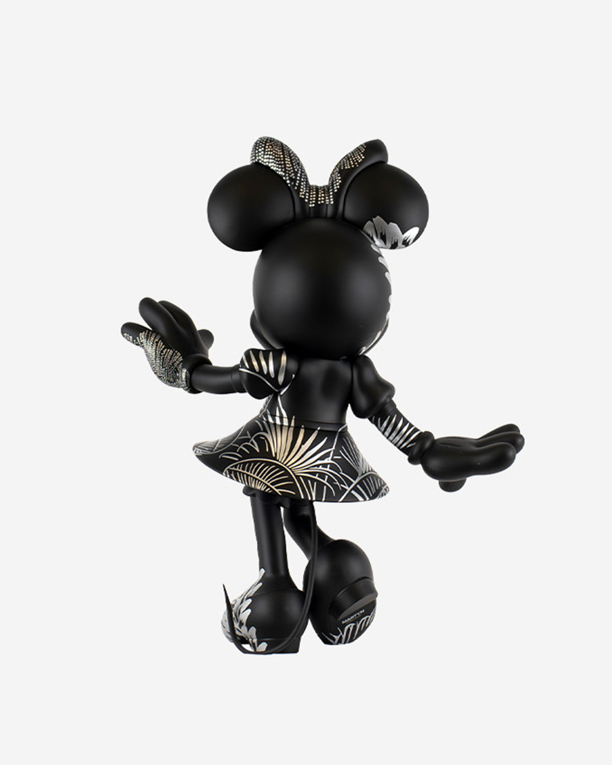 Minne Mouse Star Style Black & Grey 12in