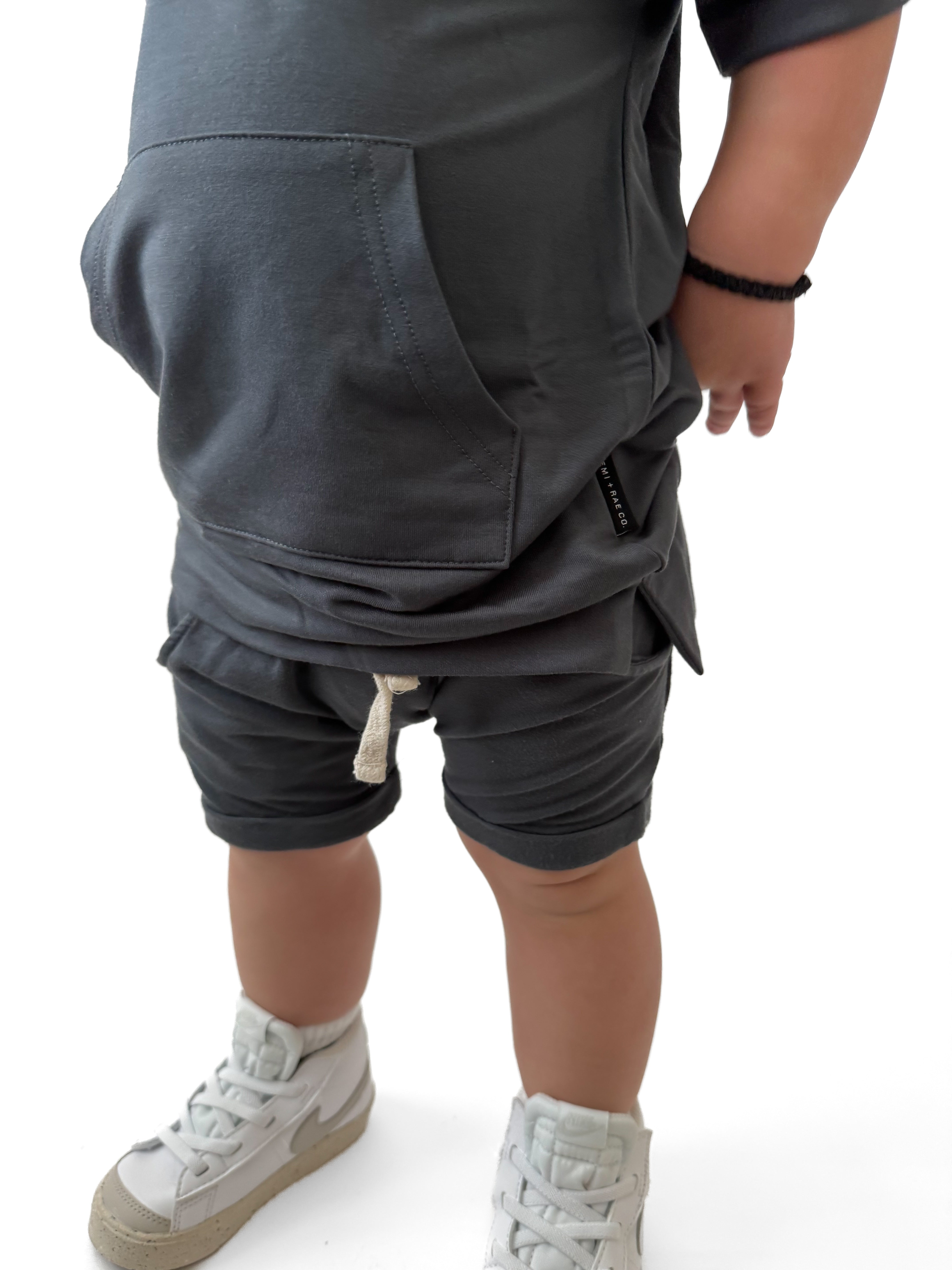 Bamboo Short Sleeve Hoodie - Malibu