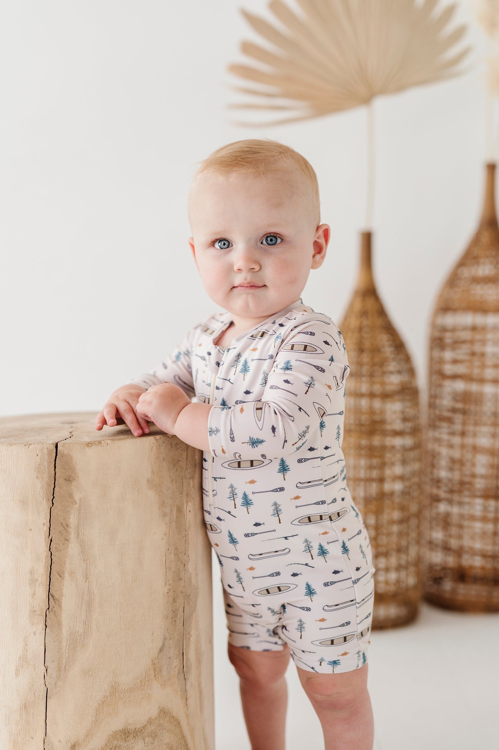 Baby One-piece Rash Guard Swimsuit