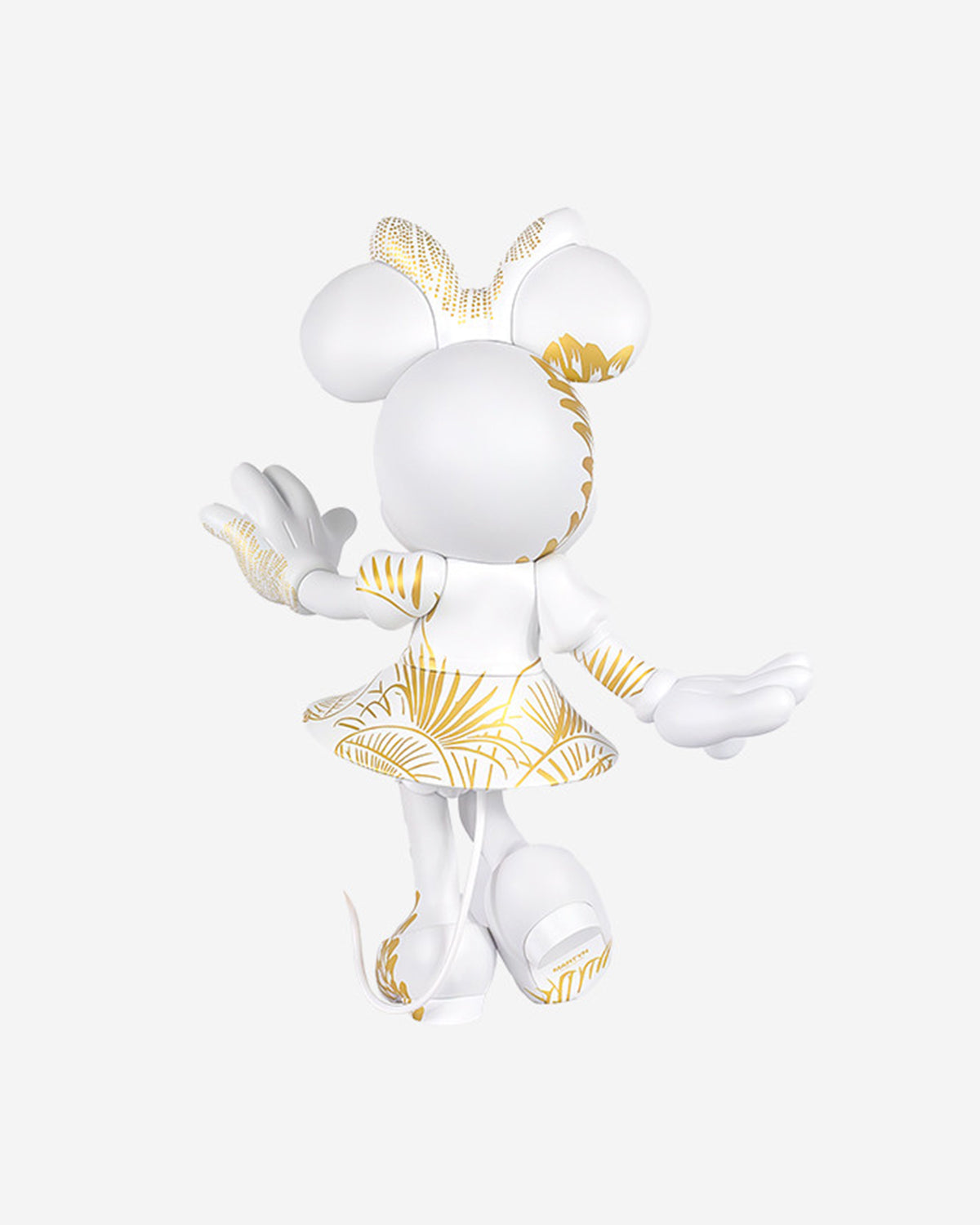 Minnie Mouse Star Style White & Gold 12in