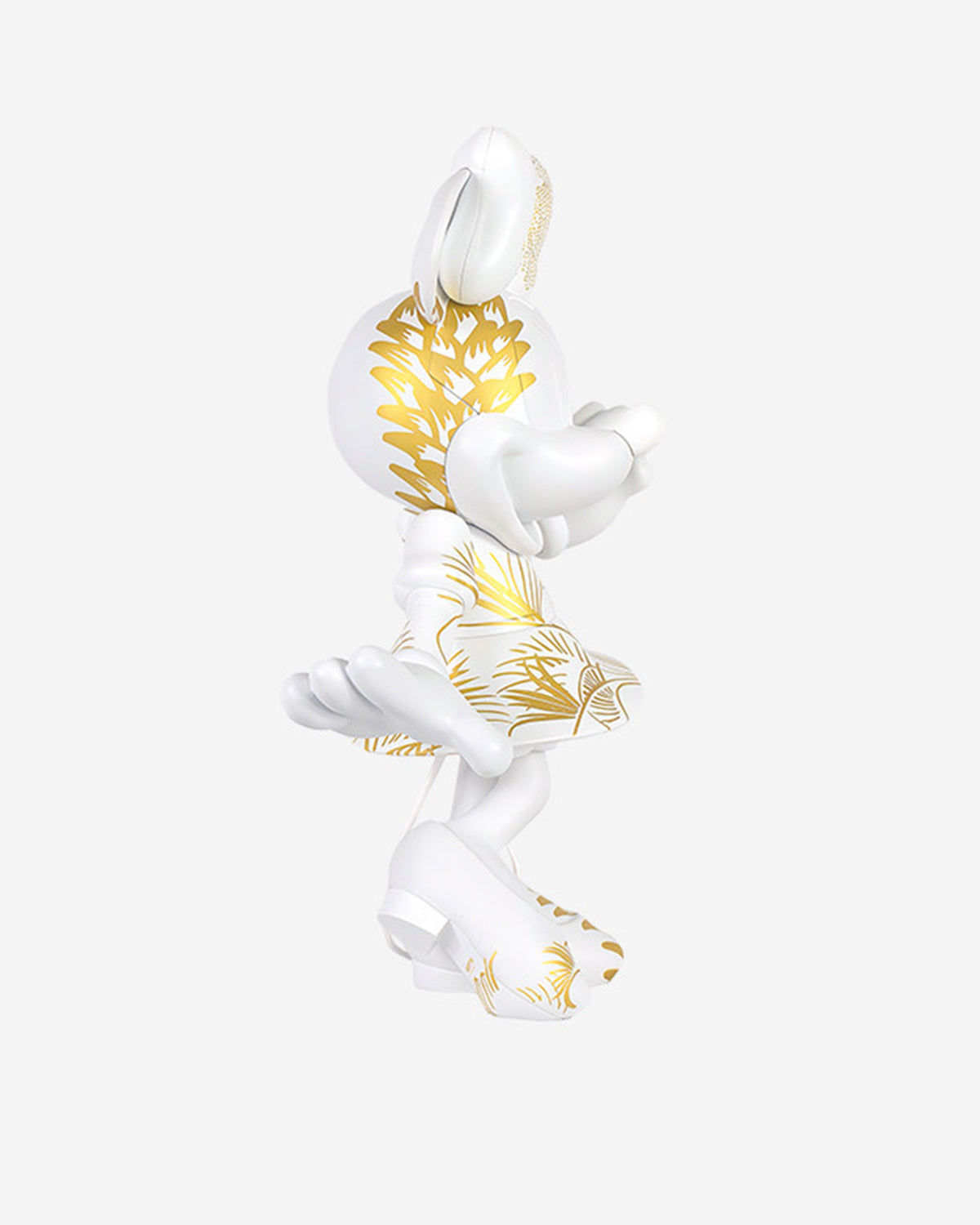 Minnie Mouse Star Style White & Gold 12in