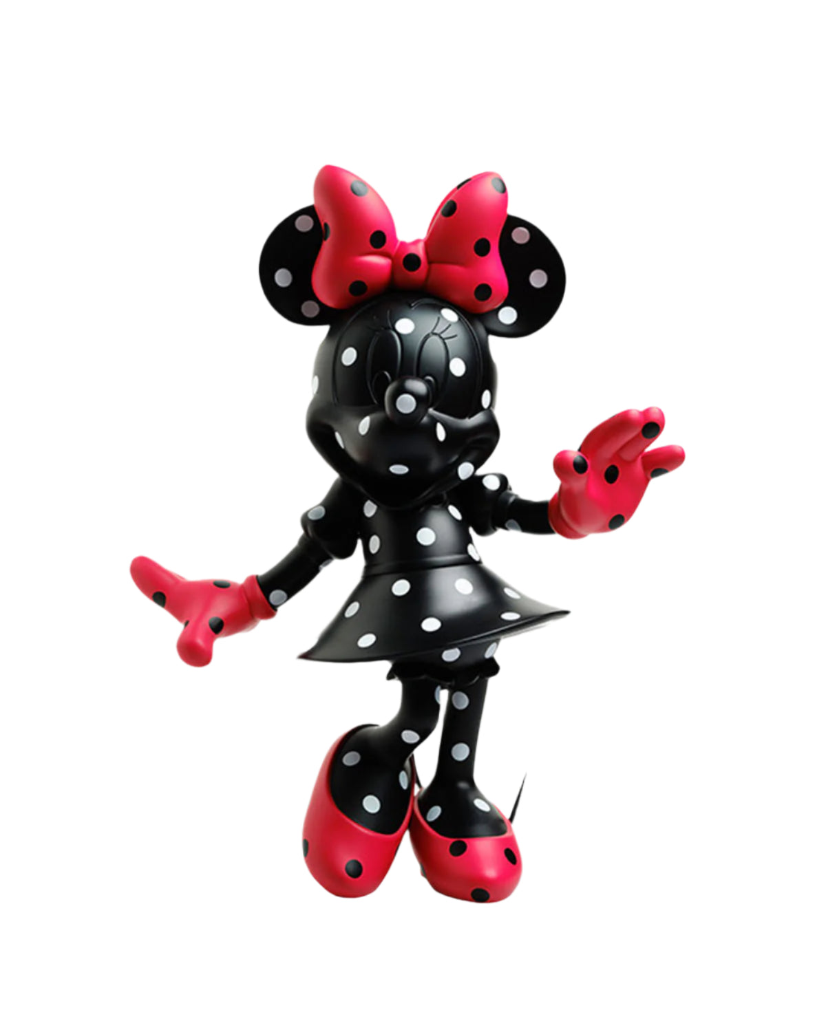 Minnie Mouse Polka Black & Red 12in