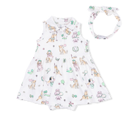 Country Club Dogs Pink - Polo Tennis Dress & Headband