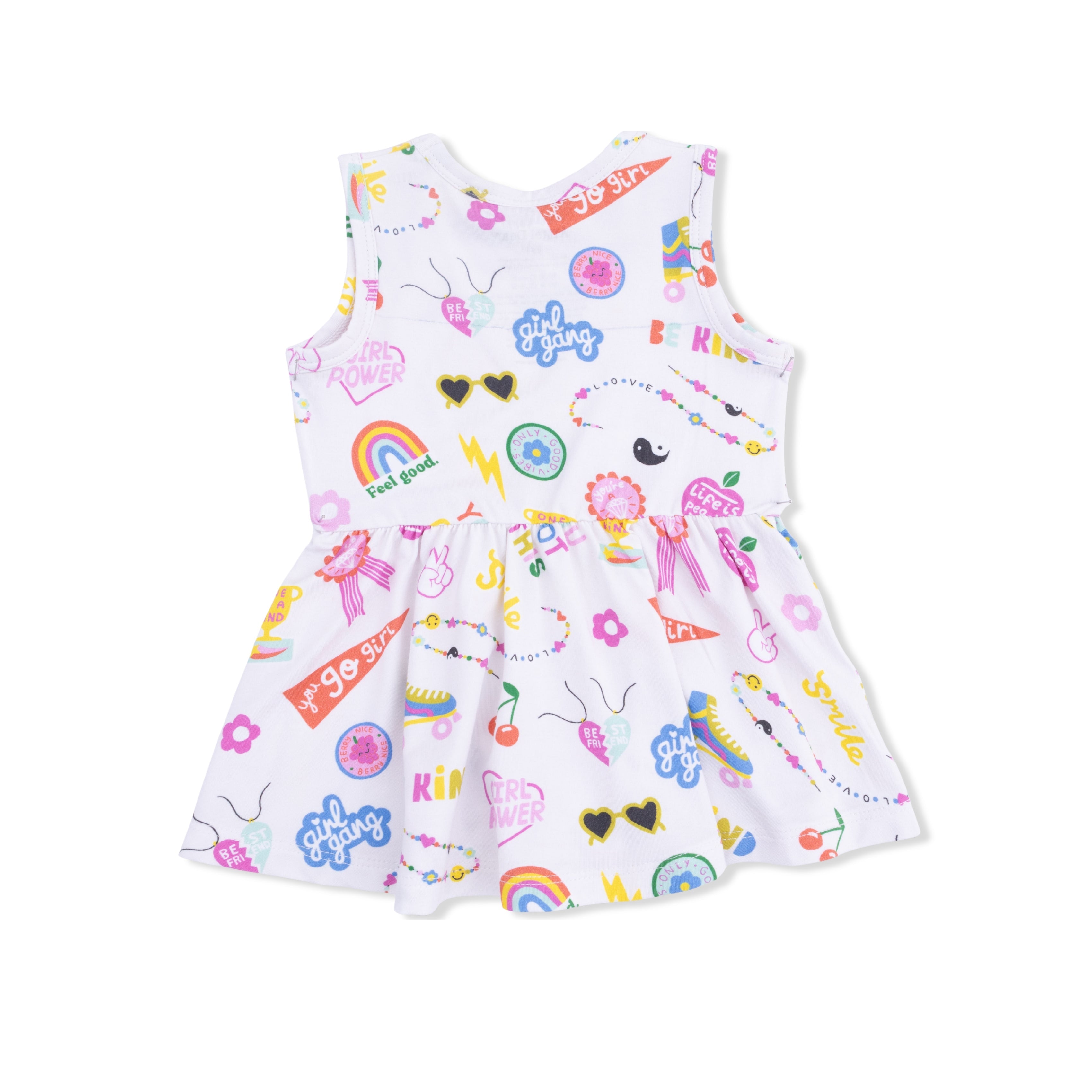 Girl Power - Peplum Tank Top And Bike Short