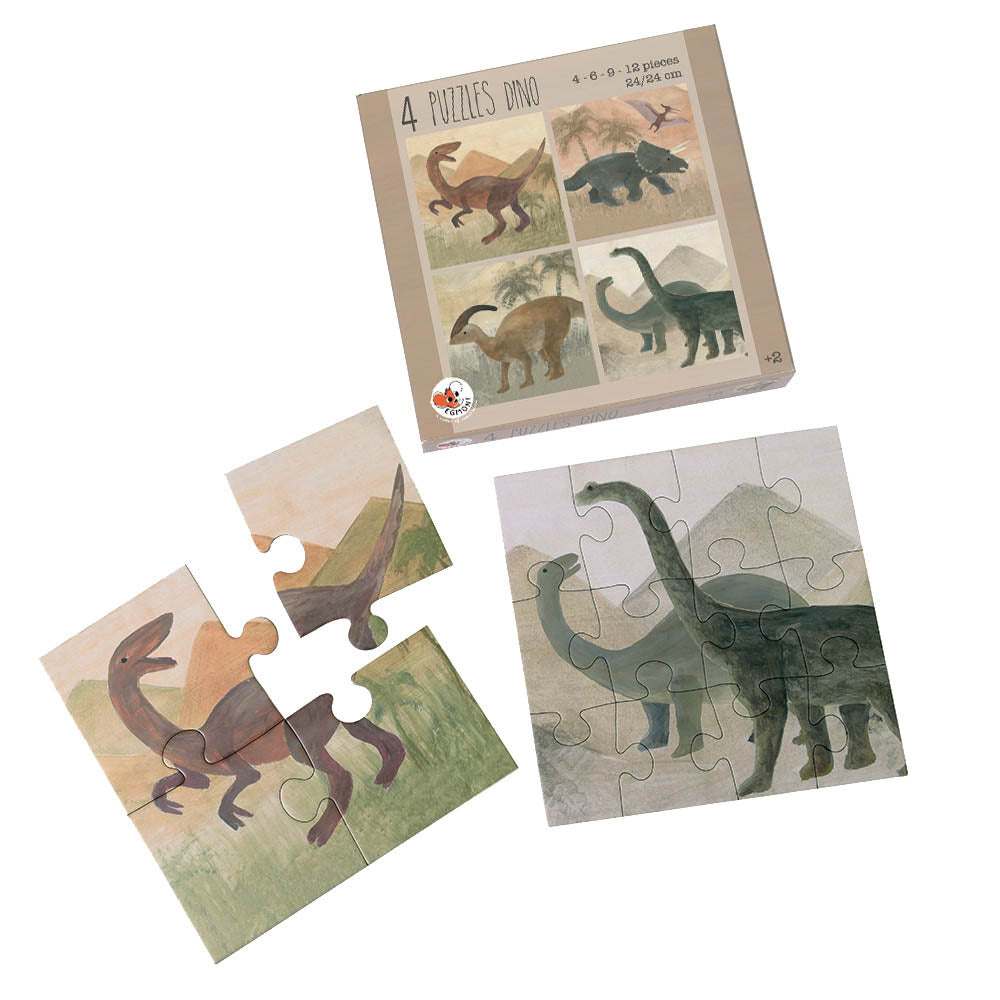 4 Puzzles Dino