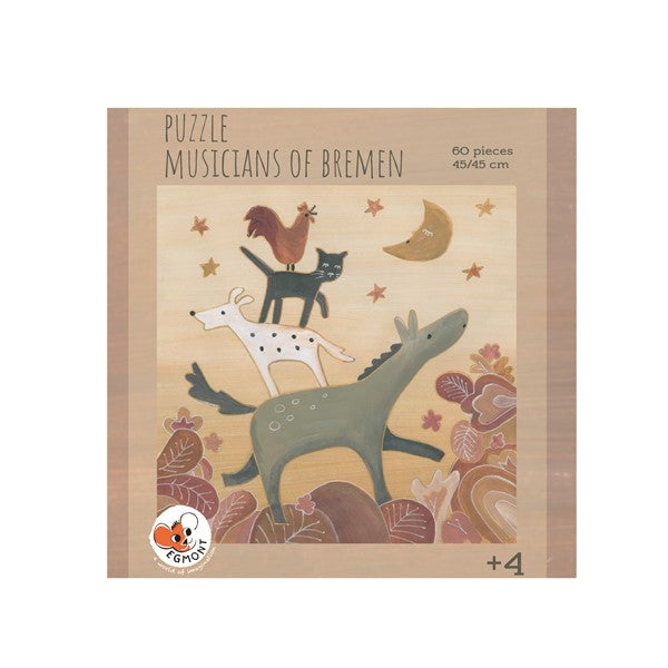 Musicians Of Bremen Puzzle - 60 pieces
