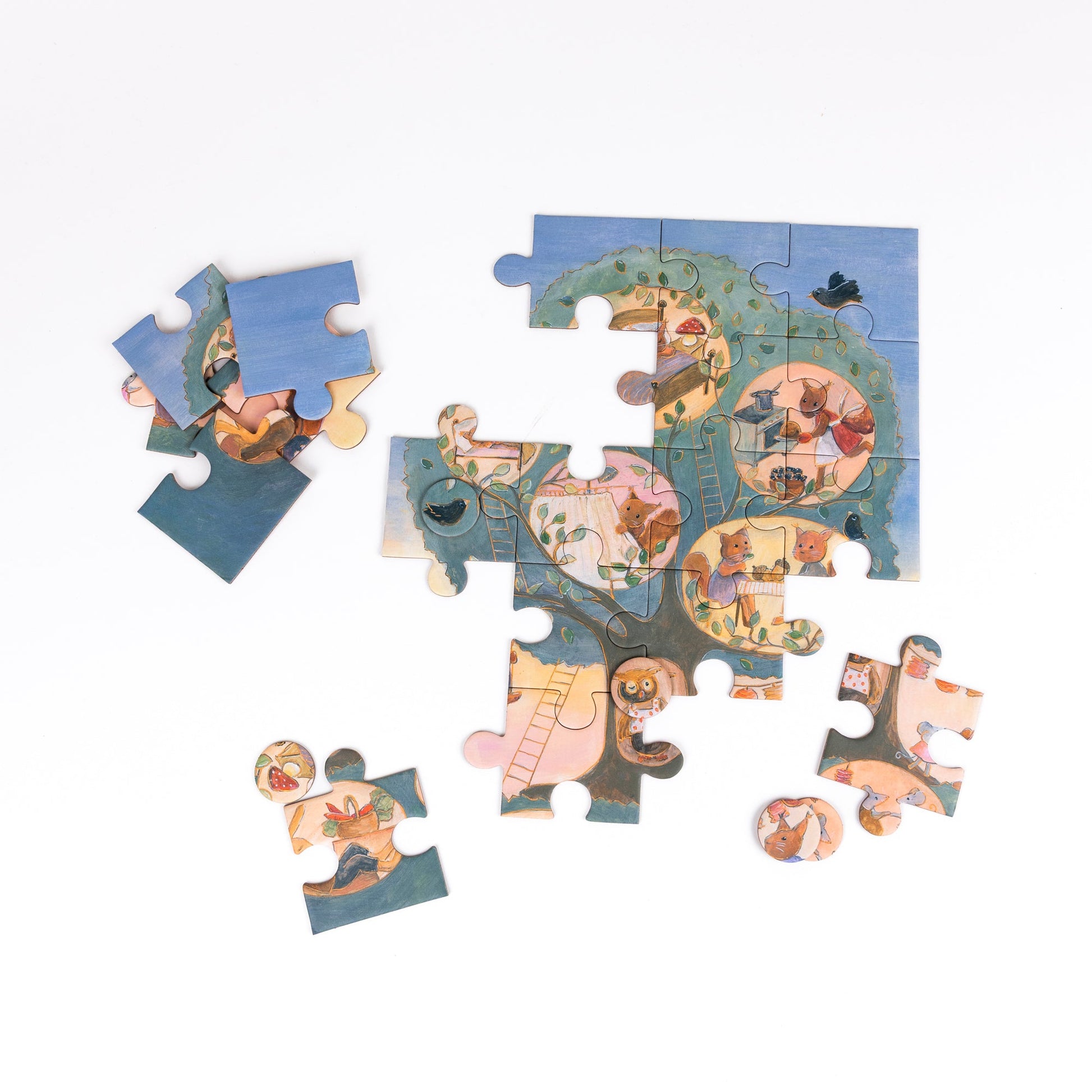 Squirrel Tree Puzzle