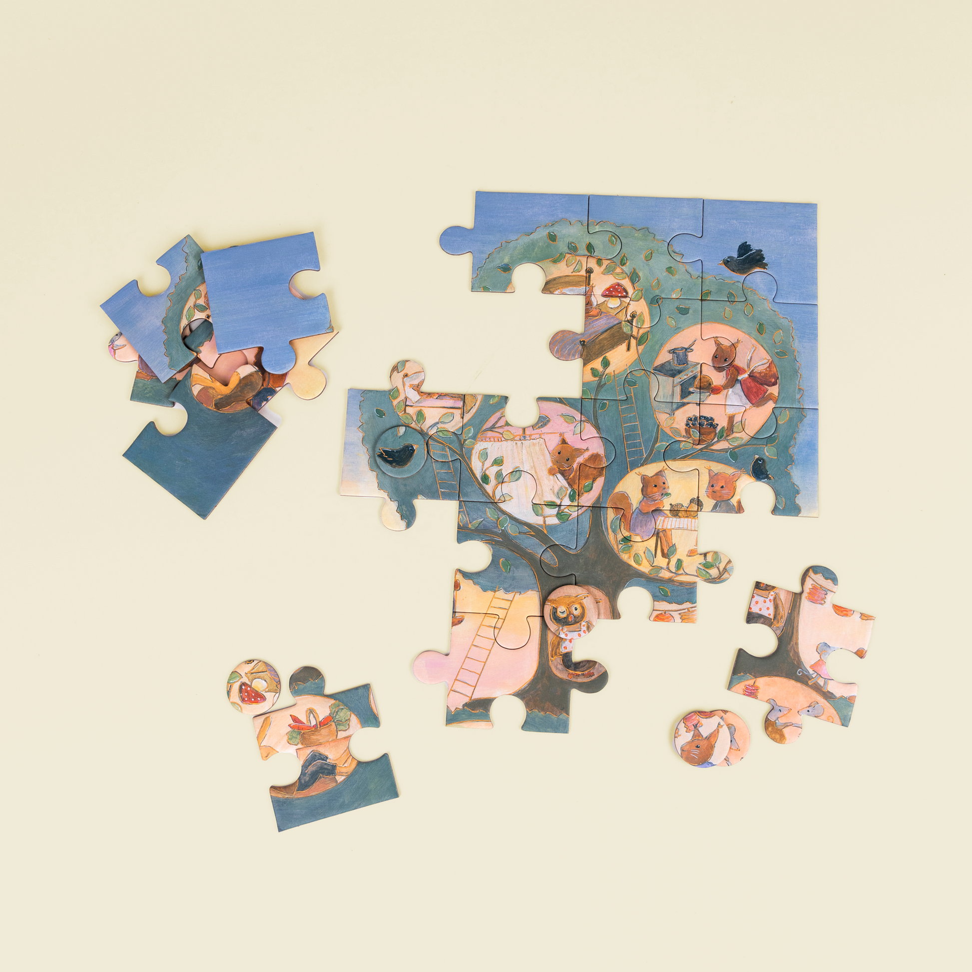 Squirrel Tree Puzzle