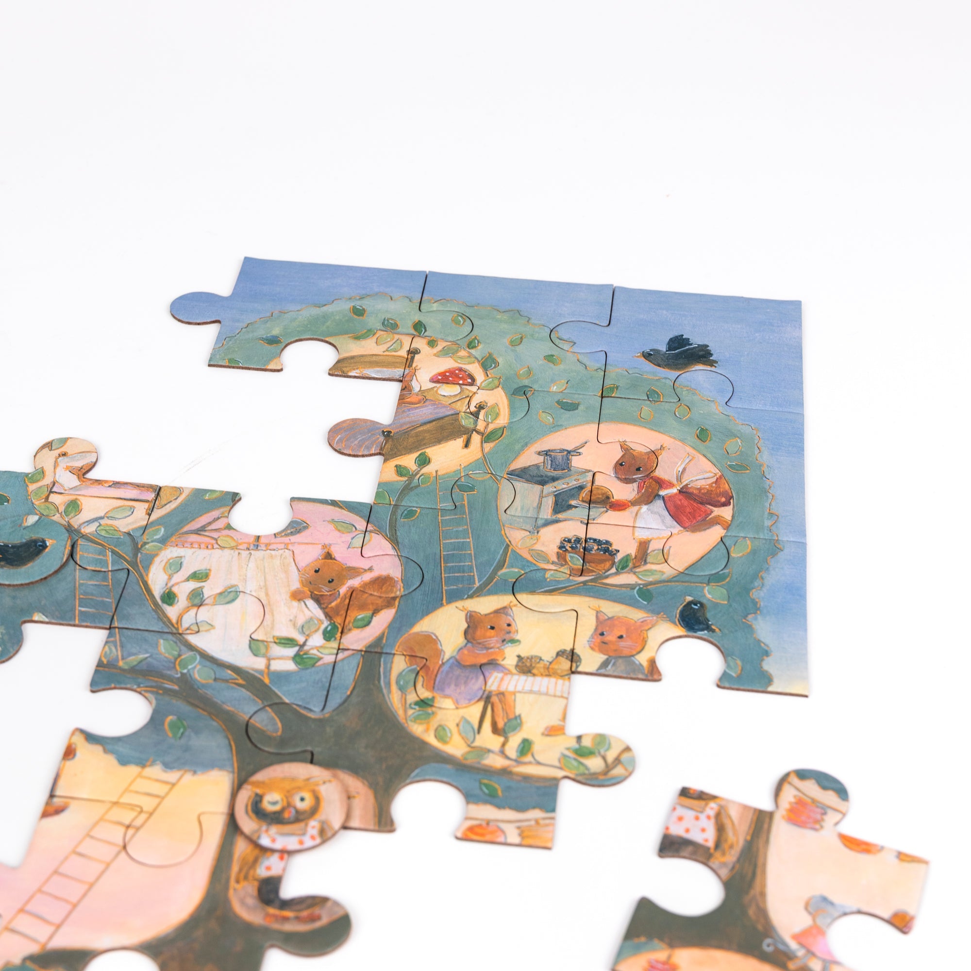 Squirrel Tree Puzzle