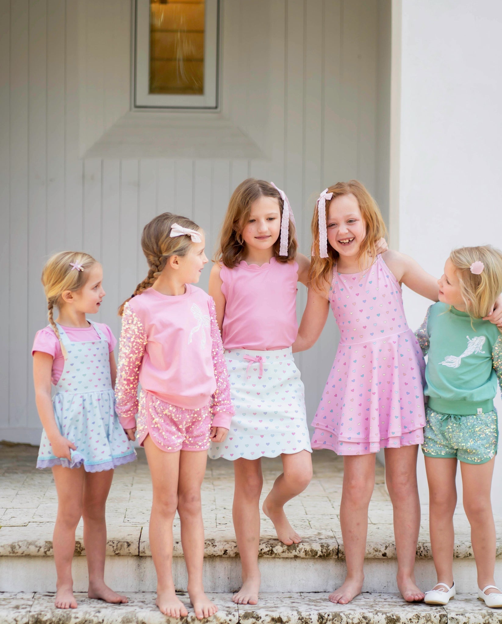 *preorder-mid July Delivery* Sparkle Sport Set ~ Bow