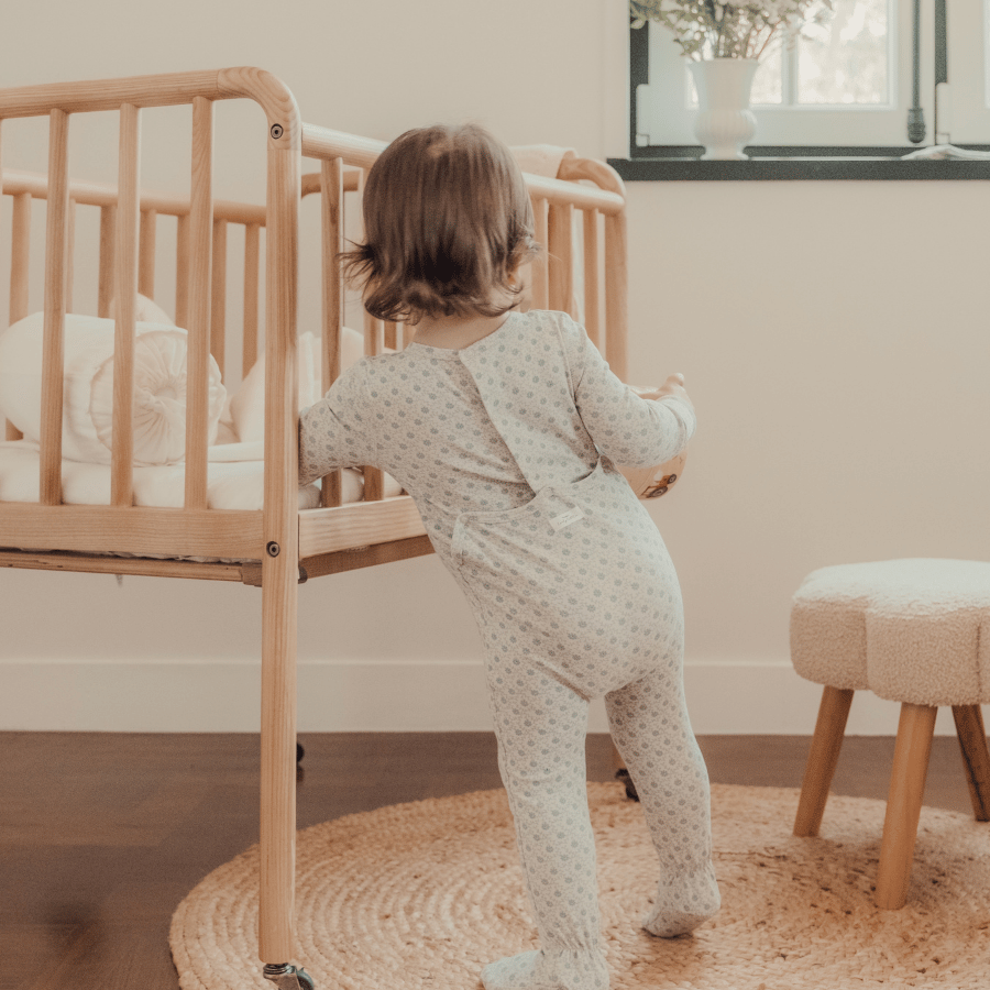 The Printed Romper - Emma Blue