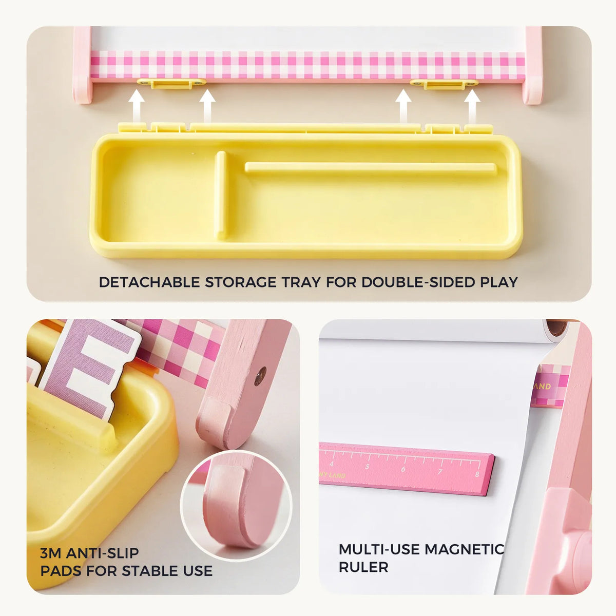 ® Double-sided Magnetic Tabletop Easel